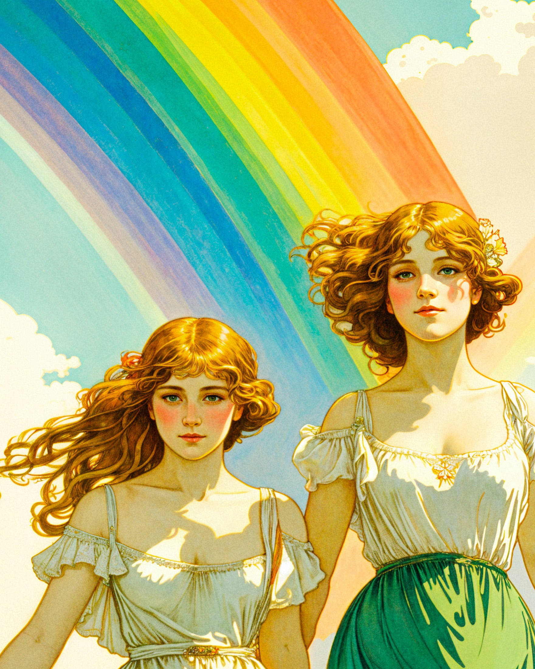 Deux soeurs - Affiche