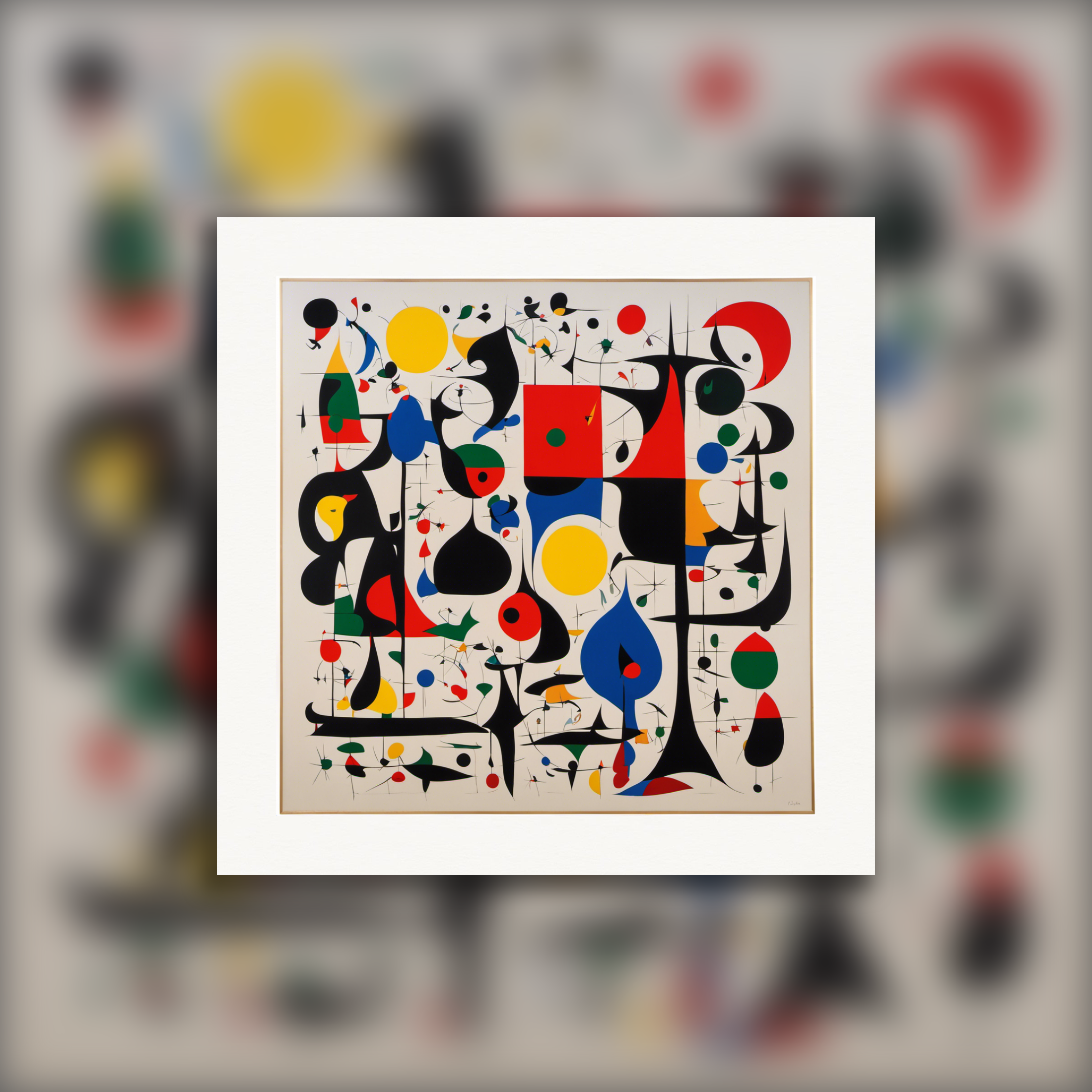 Mouvement surréaliste catalan, Cascade - Affiche