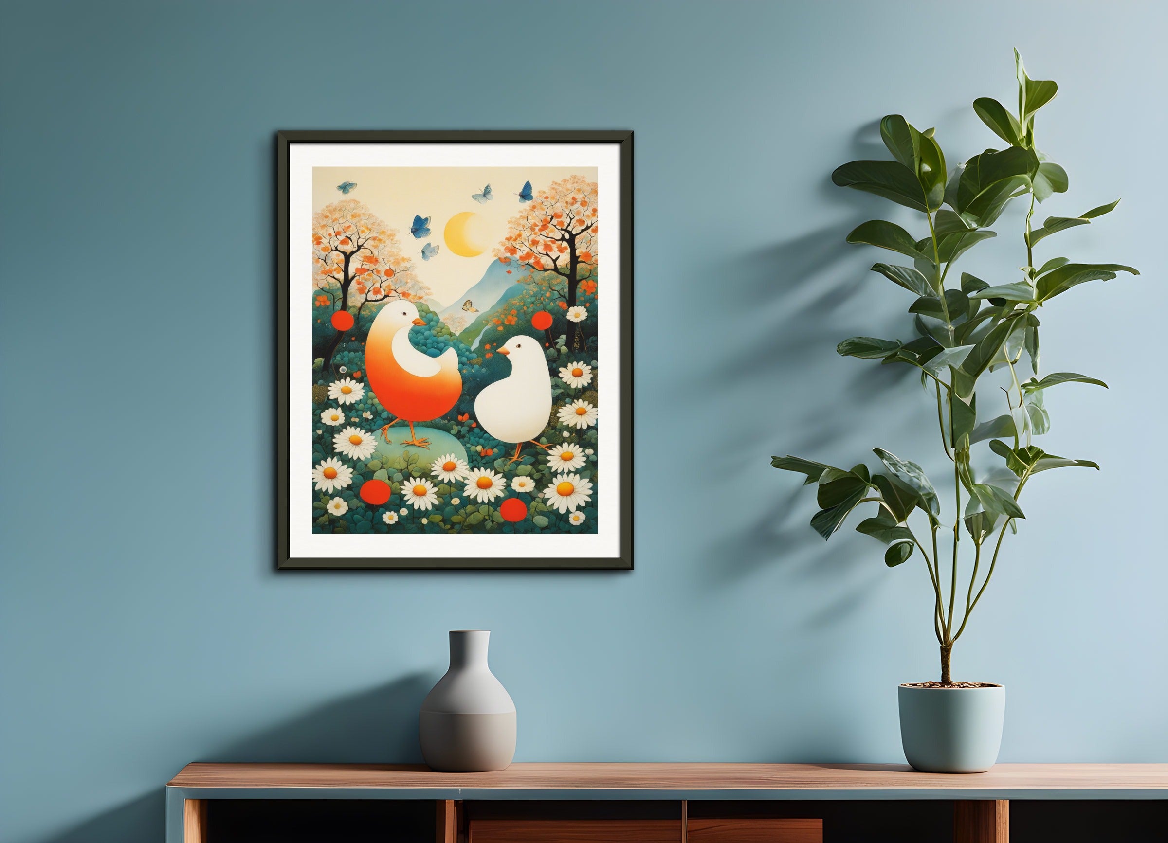 Poster with metal frame: Japanese supervisor,