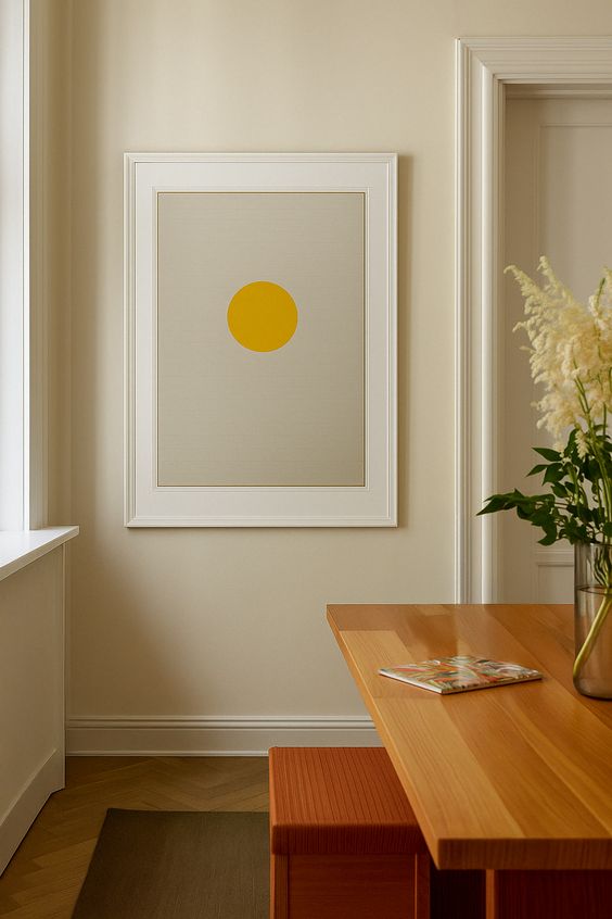 Expressionnisme, Soleil Abstrait - Affiche