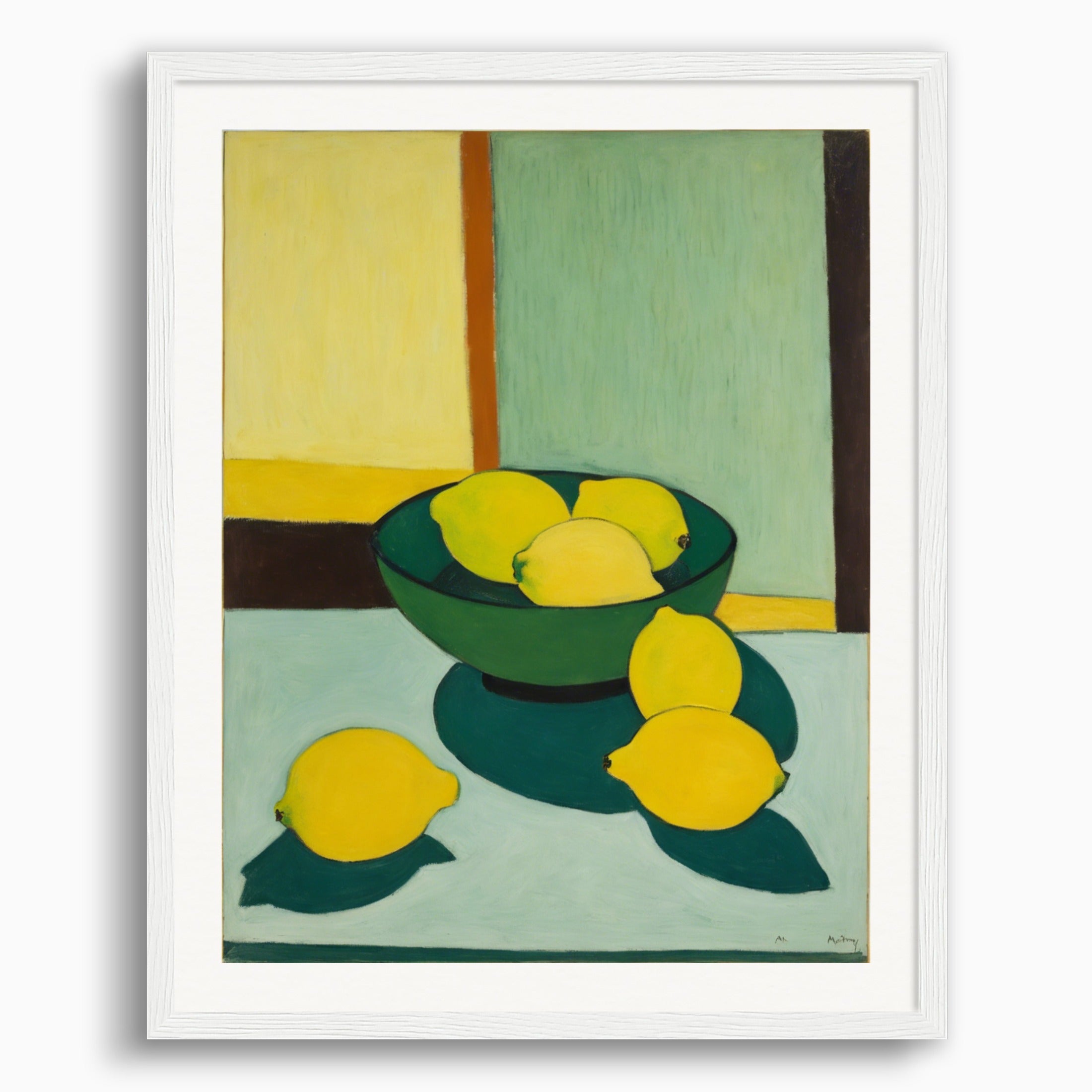 Poster: American intimate figurative, abstract trend,