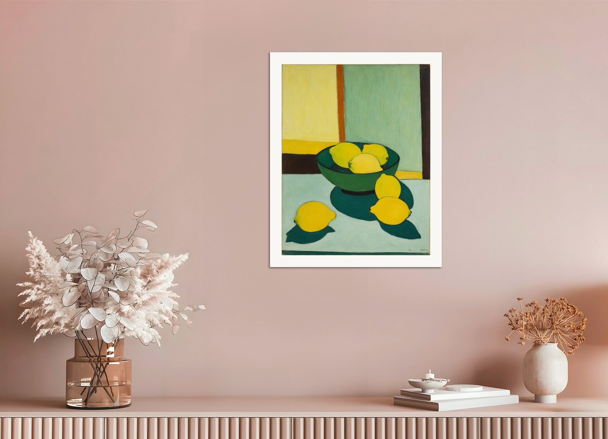 Poster: American intimate figurative, abstract trend,