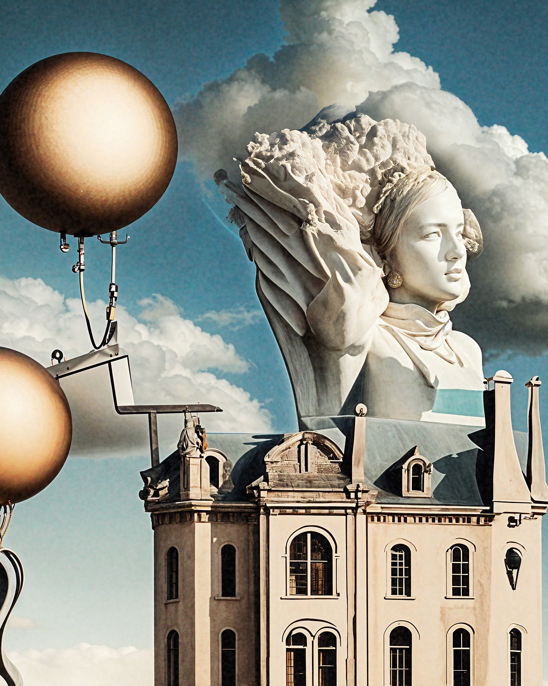 Affiche Surréaliste, Rêve étrange et pénétrant