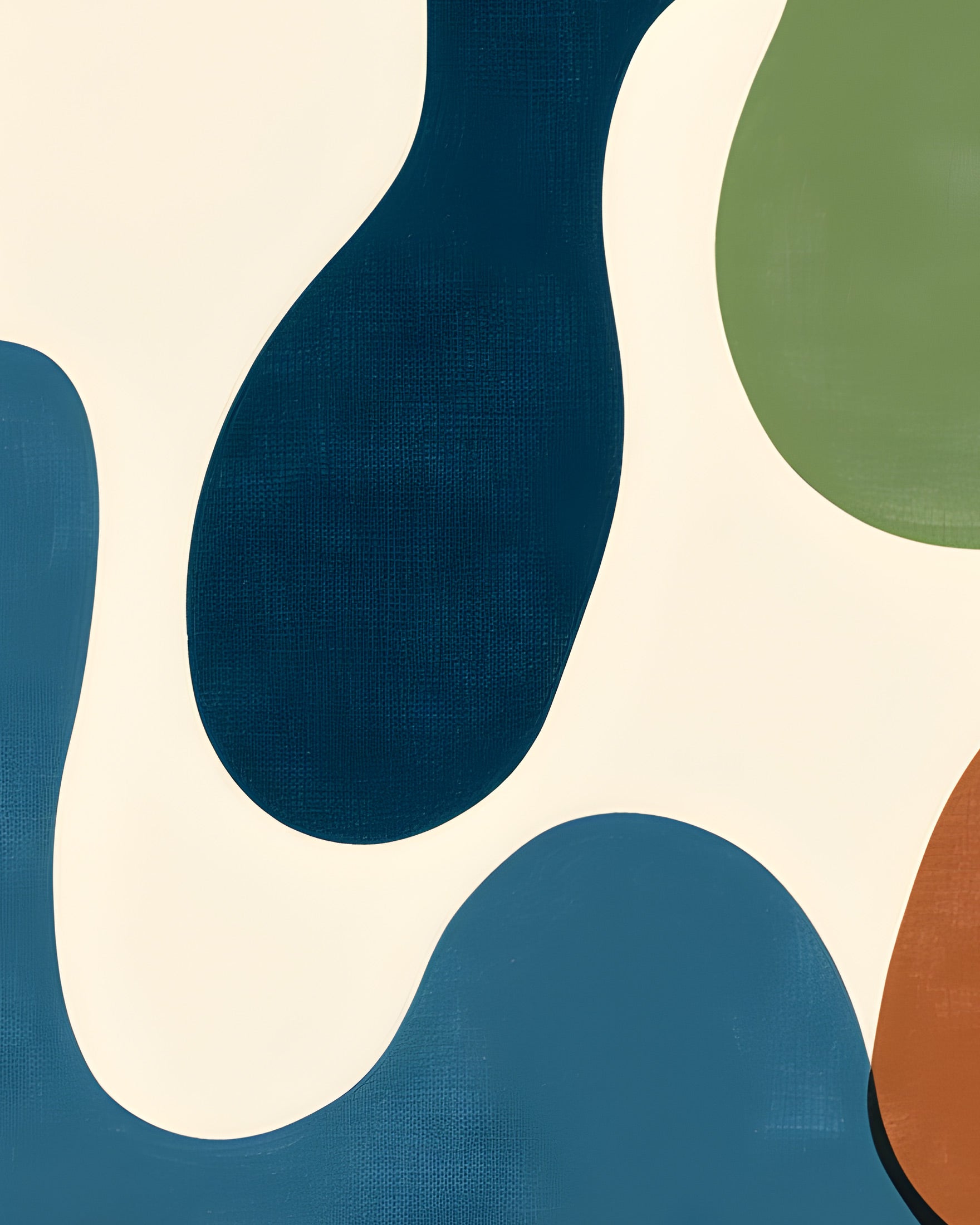 Formes abstraites - Affiche