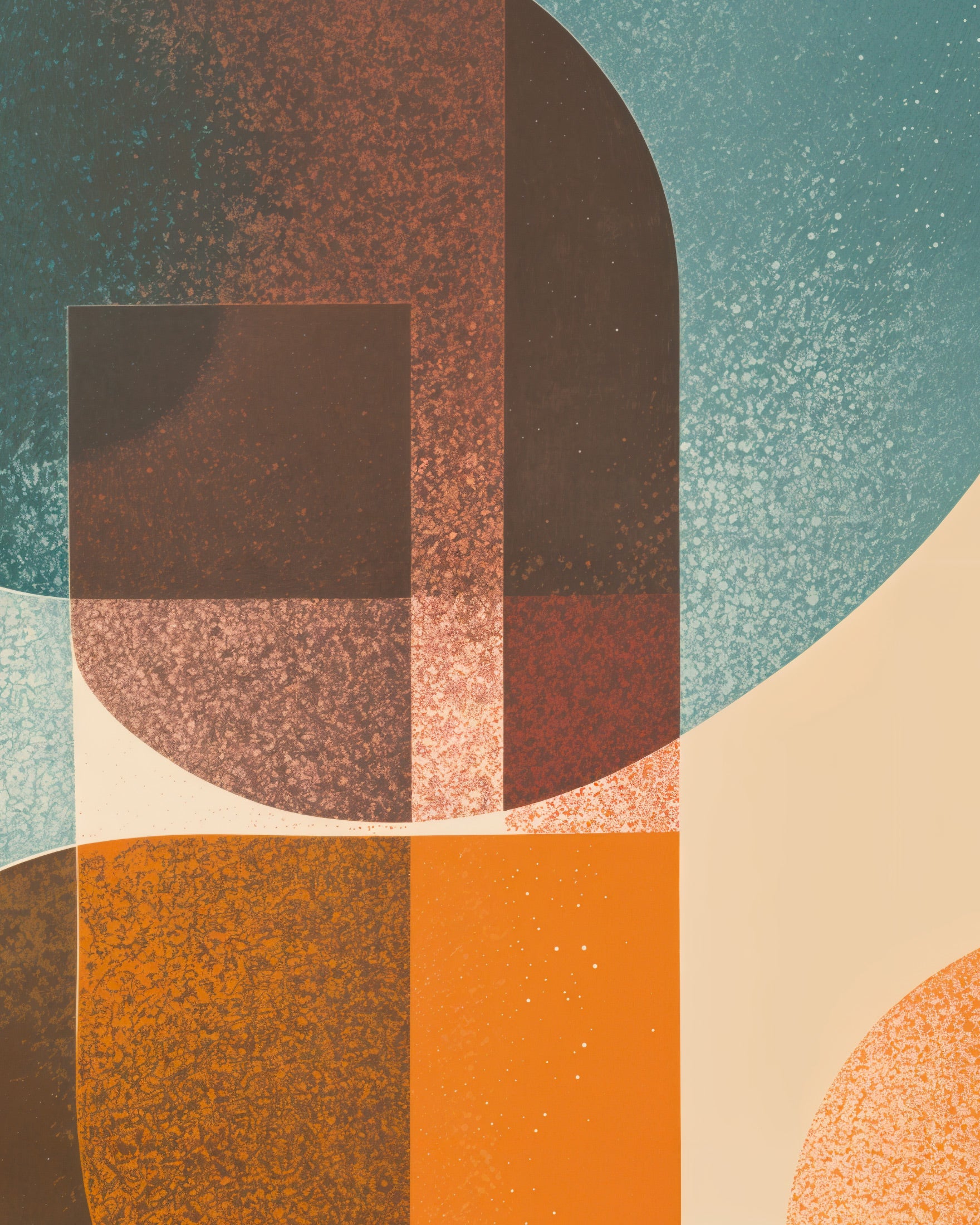 Motifs abstraits - Affiche