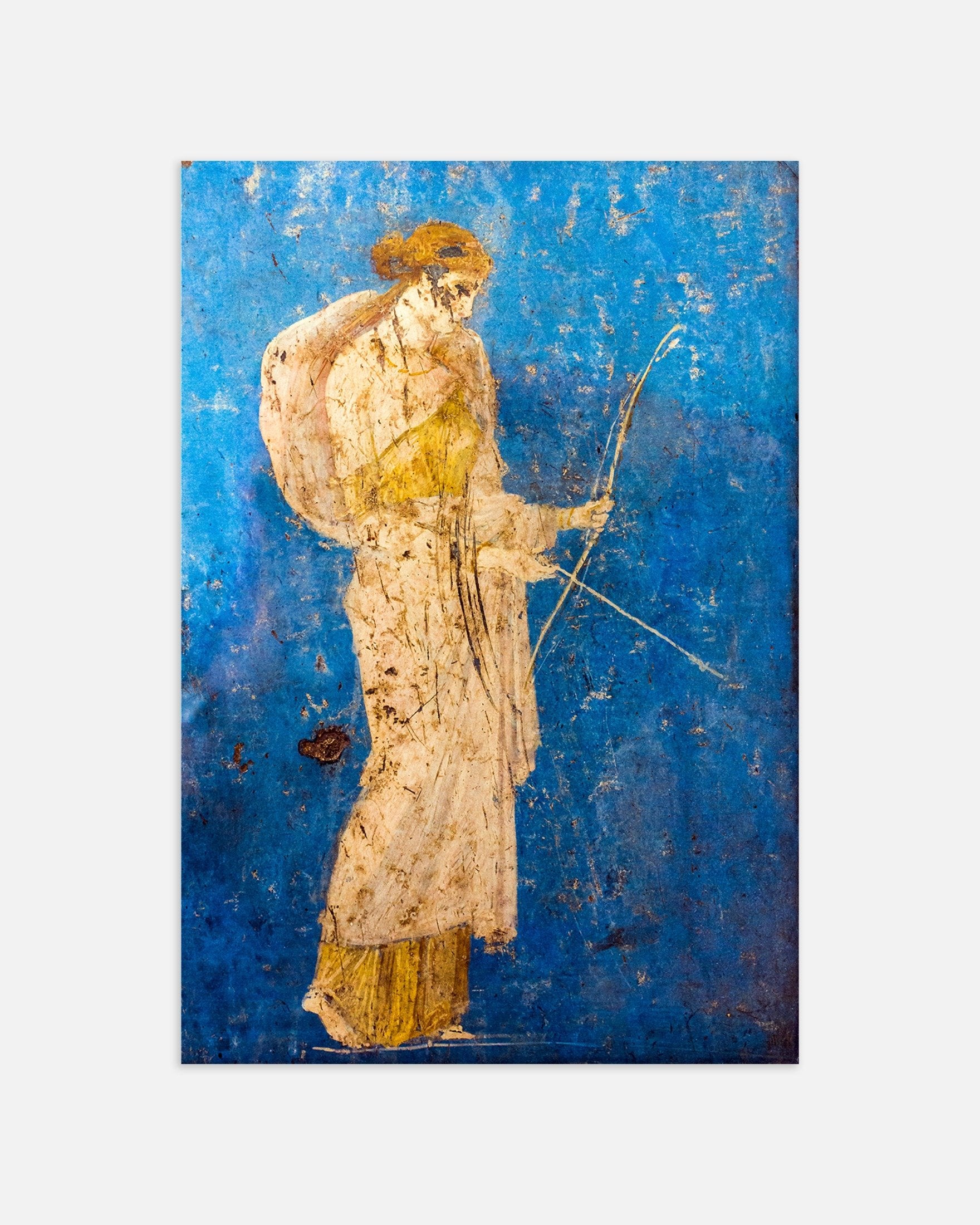 Poster of Artemis Wall Fresco – Roman Mural, thumbnail