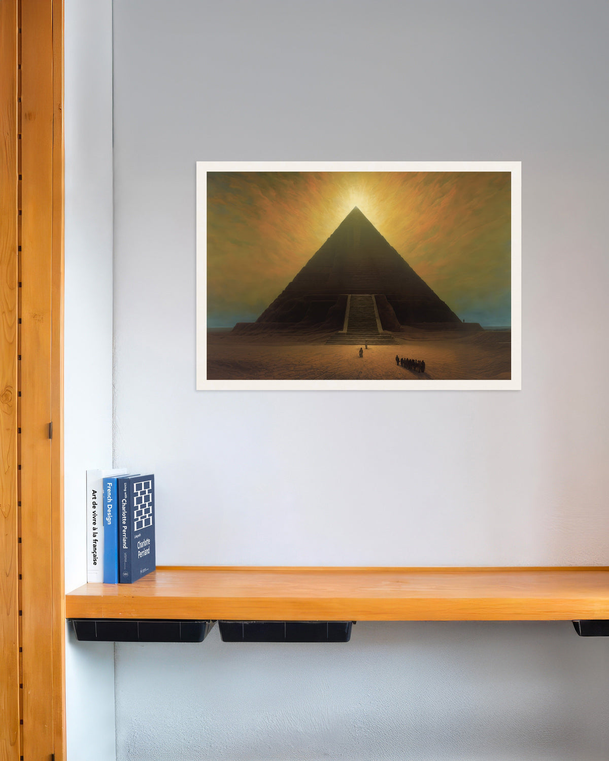 Poster of Atmospheric, dark and mystical, The Great Pyramid - Poster