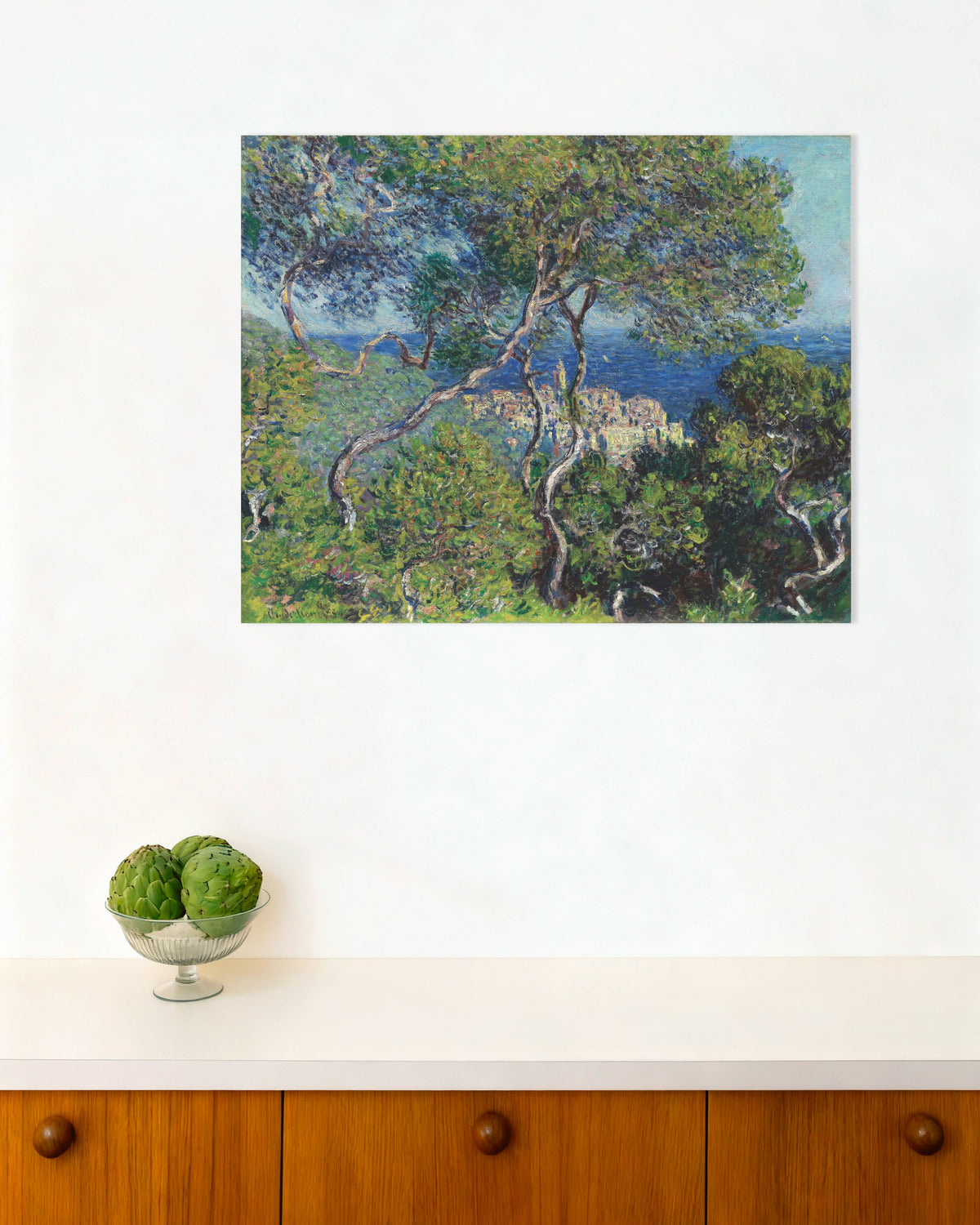 Affiche Bordighera (1884) de Claude Monet