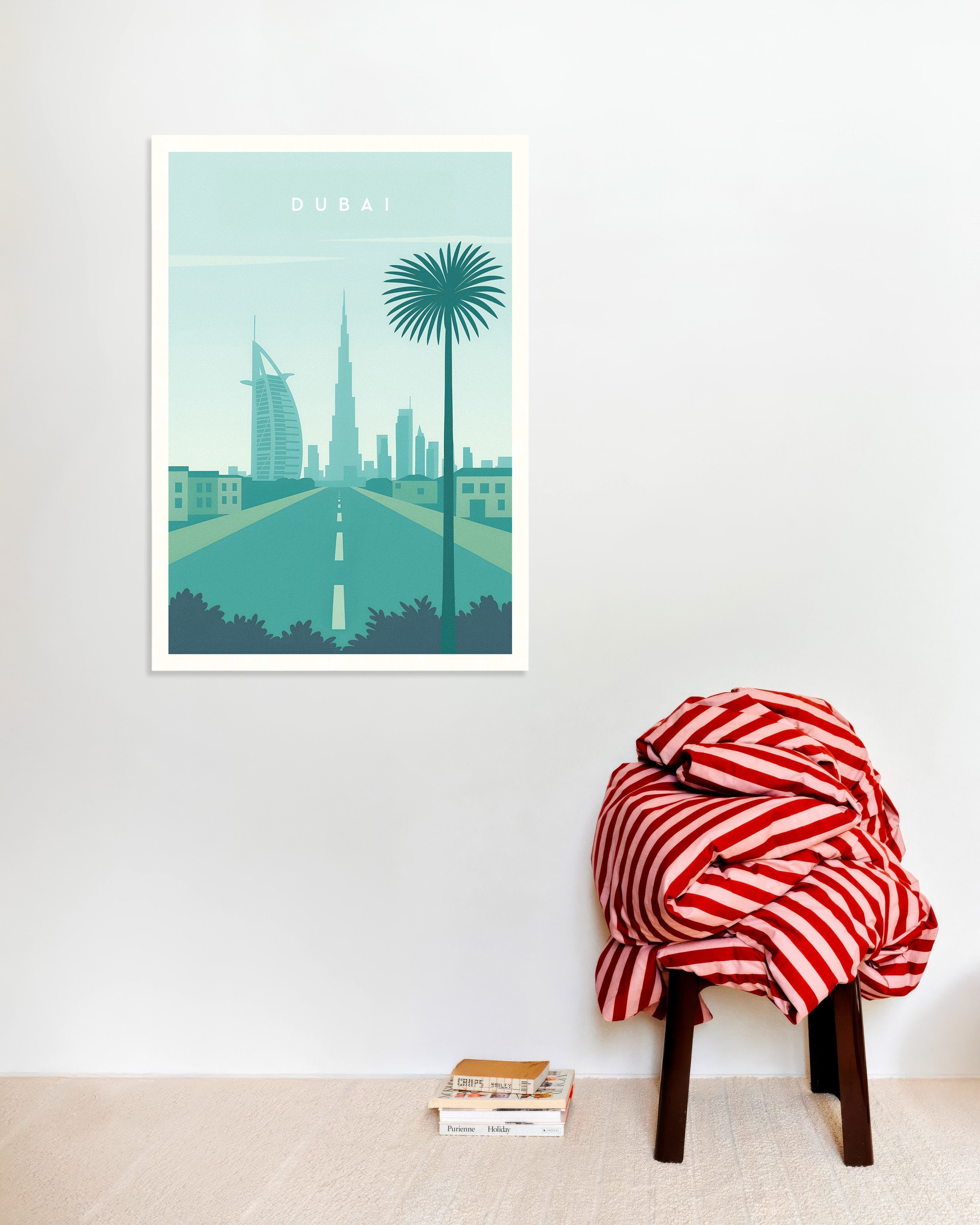 Poster of Dubai Skyline Wall Art Print