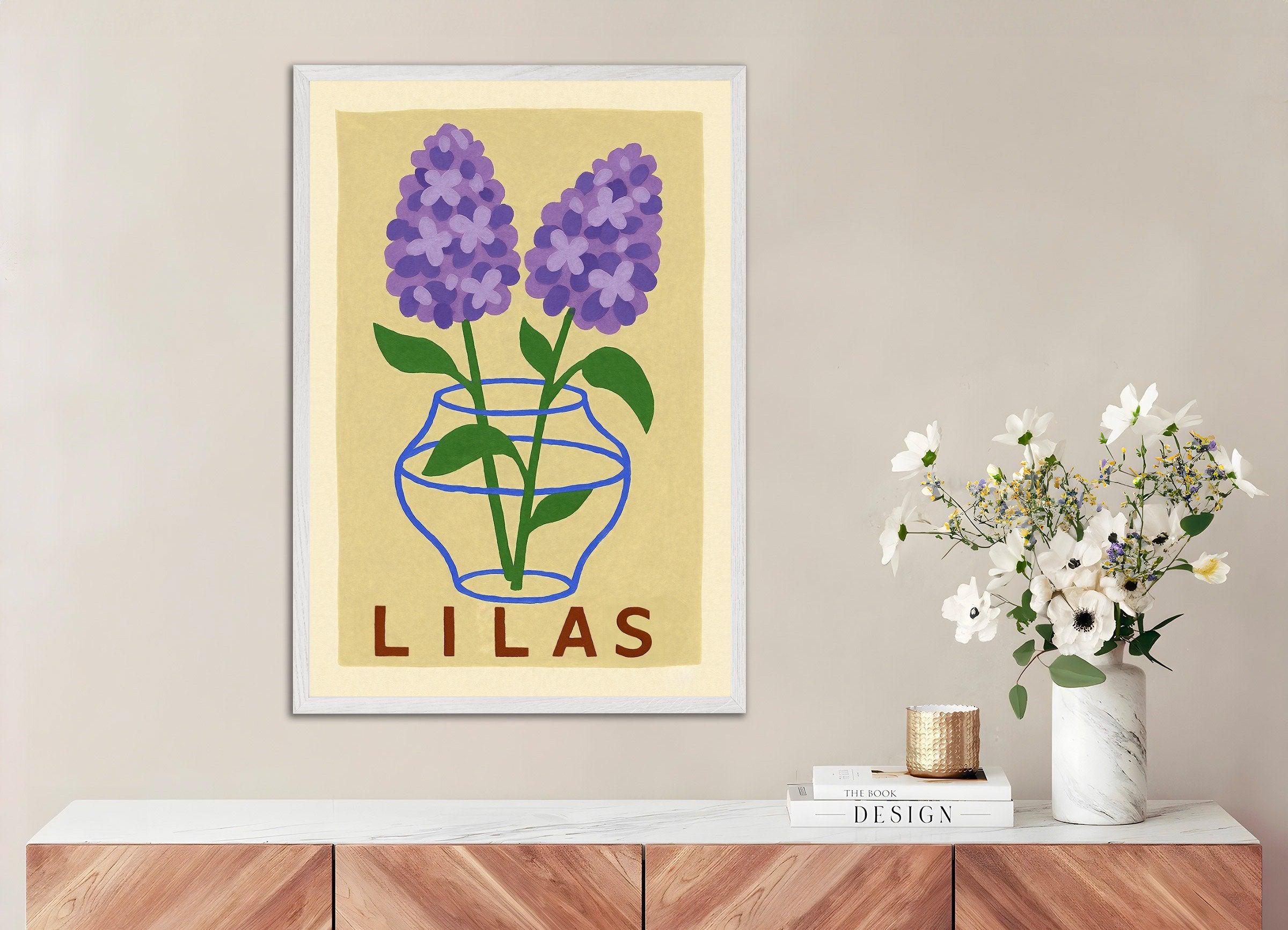 Fleurs de Lilas - Affiche