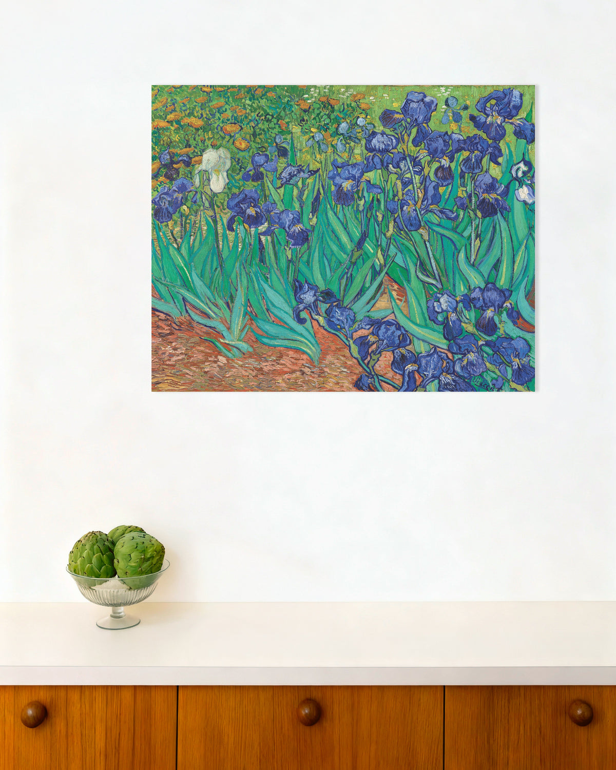 Poster Iris (1889) de Vincent van Gogh