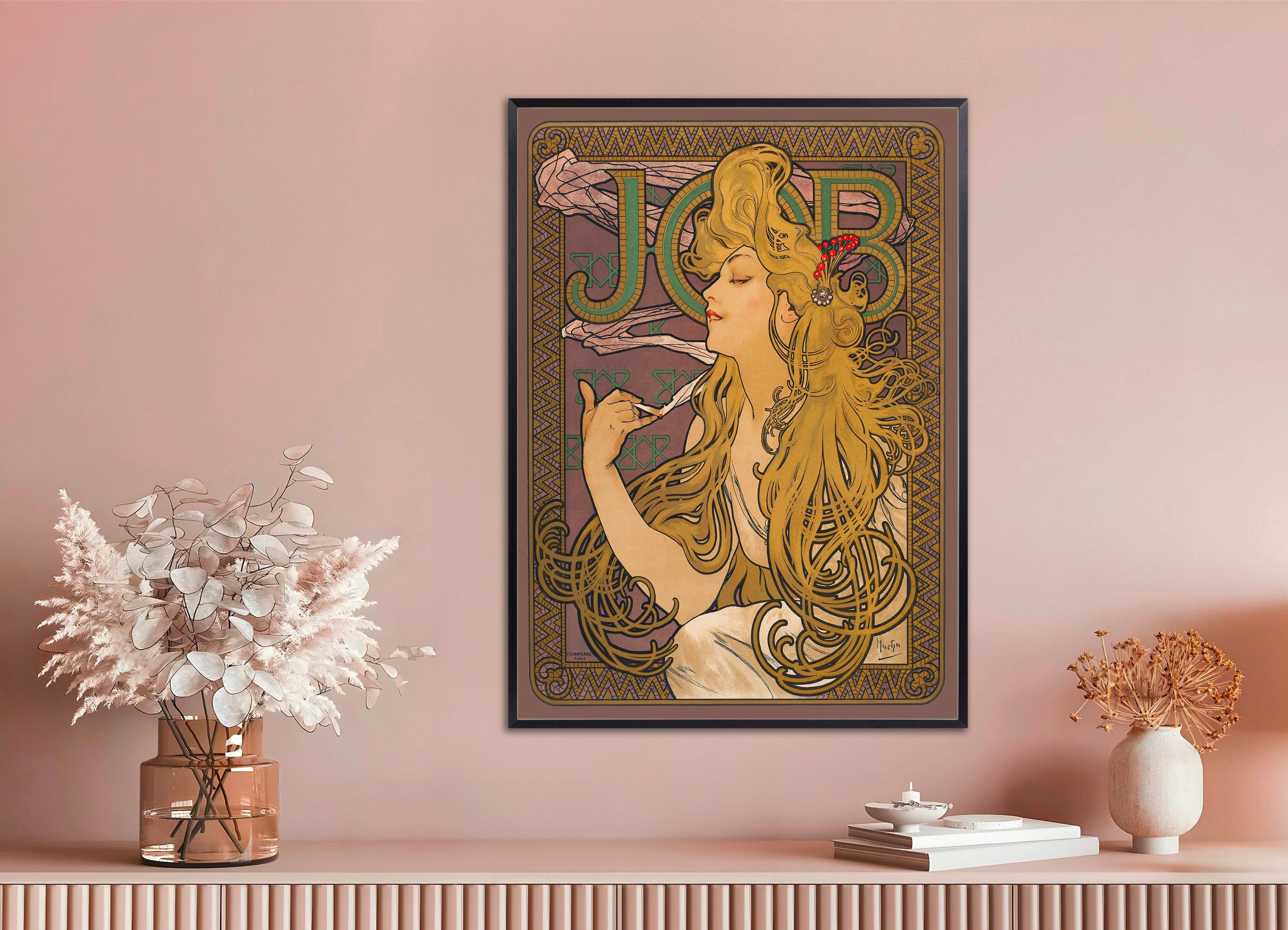Affiche Job Alfons Mucha (1896)