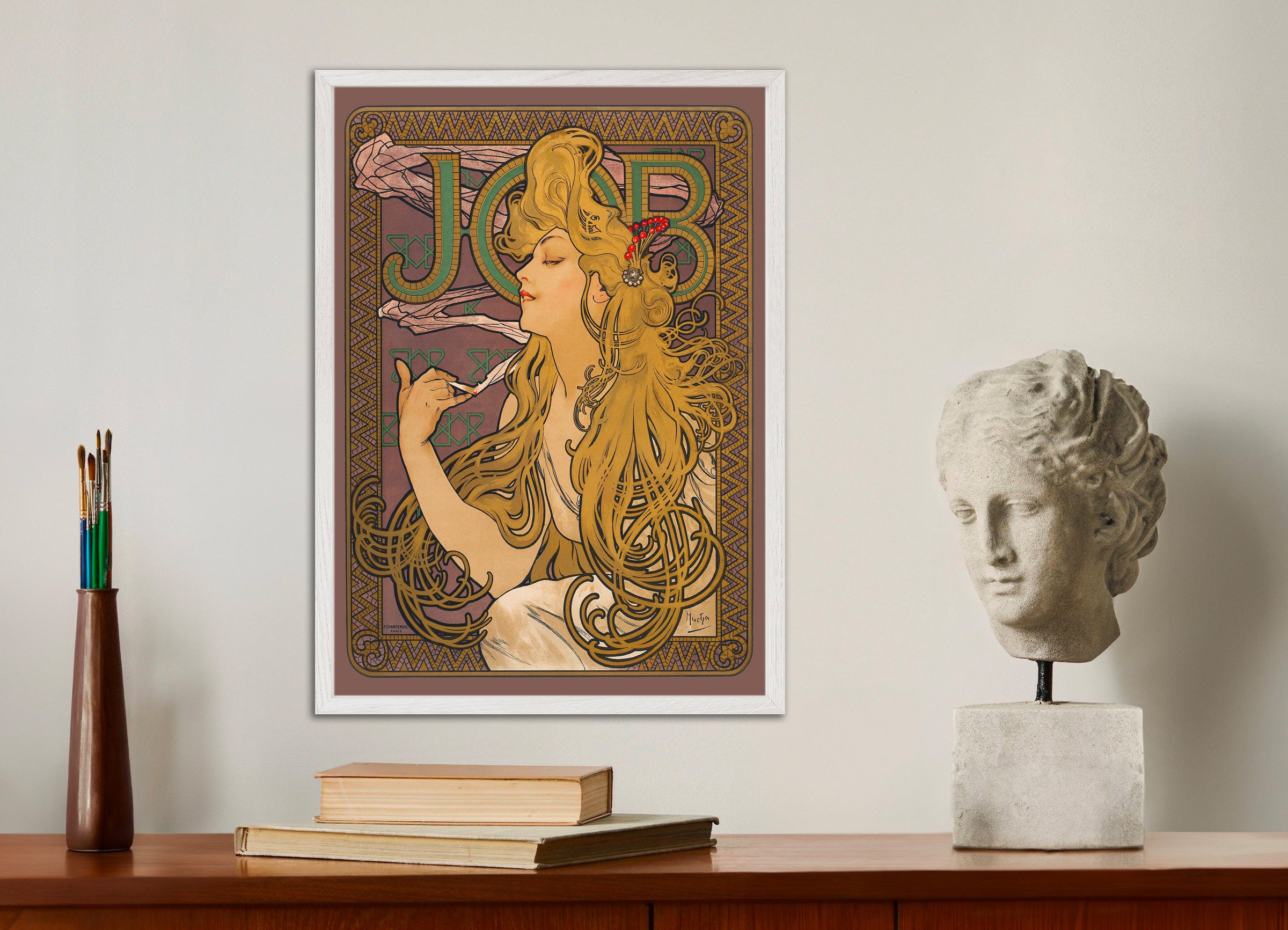 Affiche Job Alfons Mucha (1896)