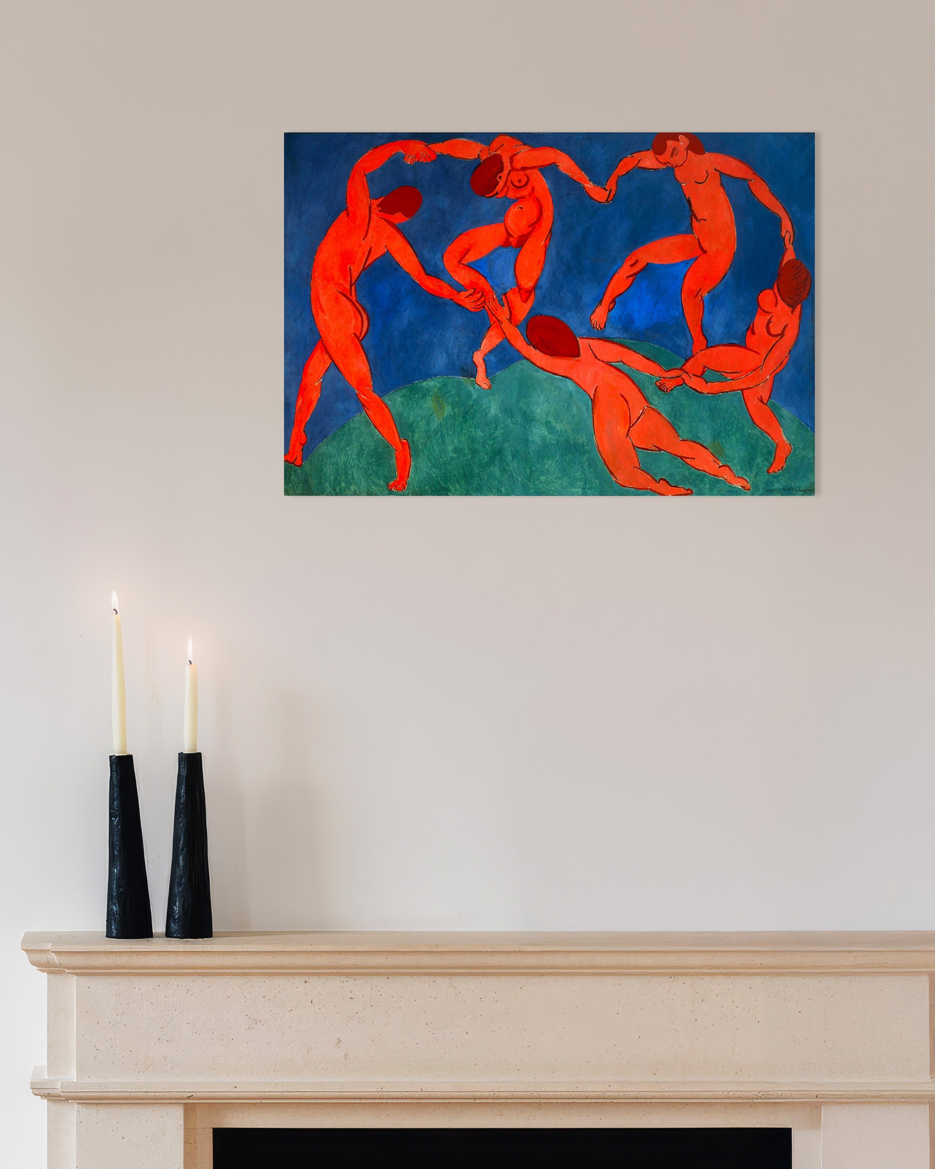 Poster of La danse II (1910) by Henri Matisse