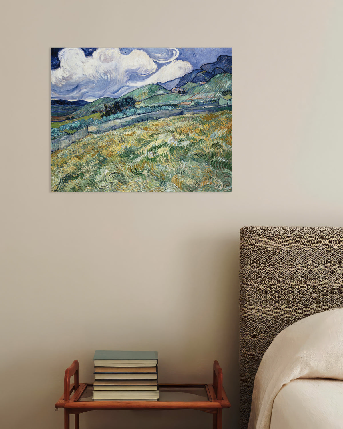 Poster de Paysage de Saint-Rémy (1889), Vincent van Gogh