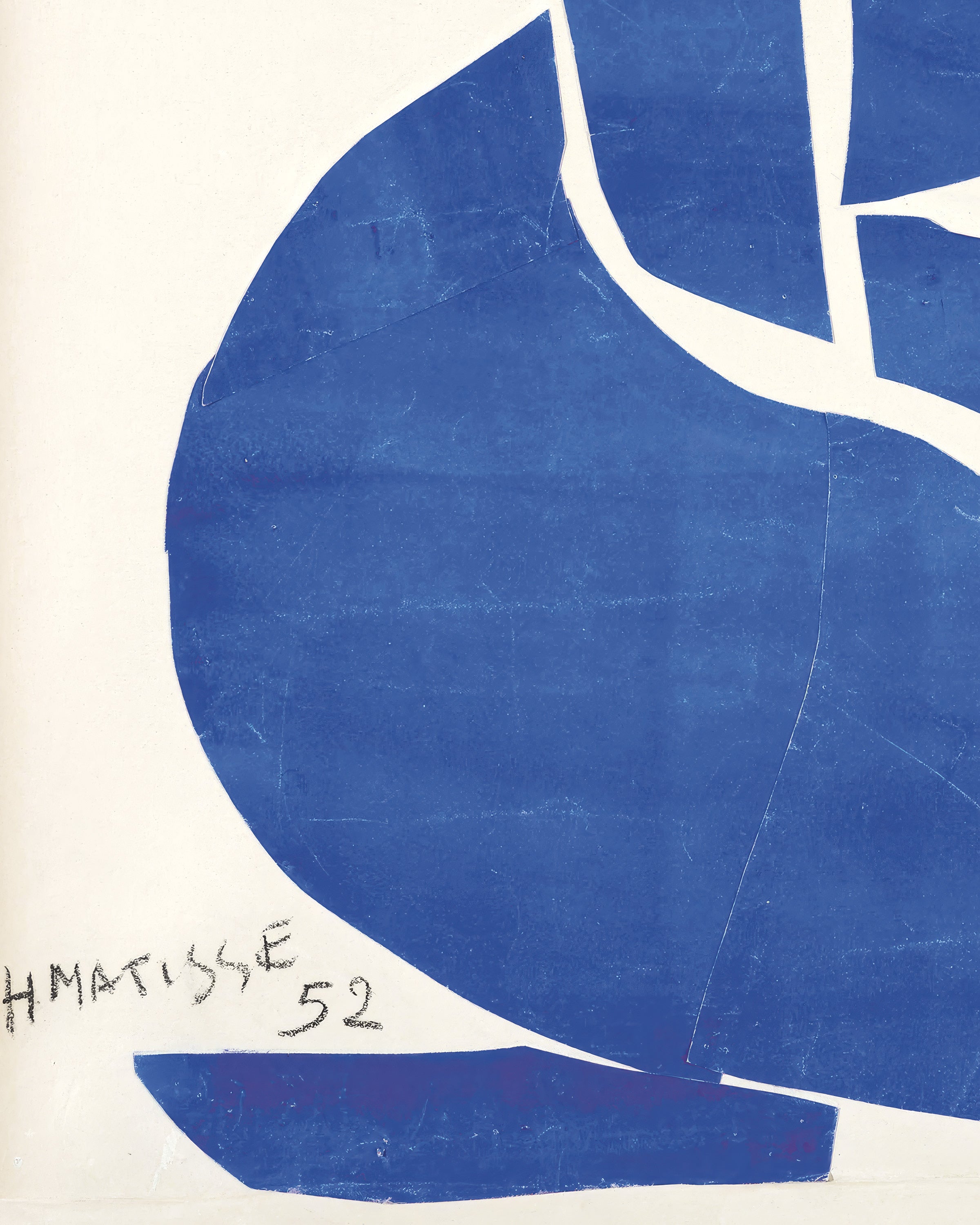 Blue Nude II (1952) par Henri Matisse - Poster