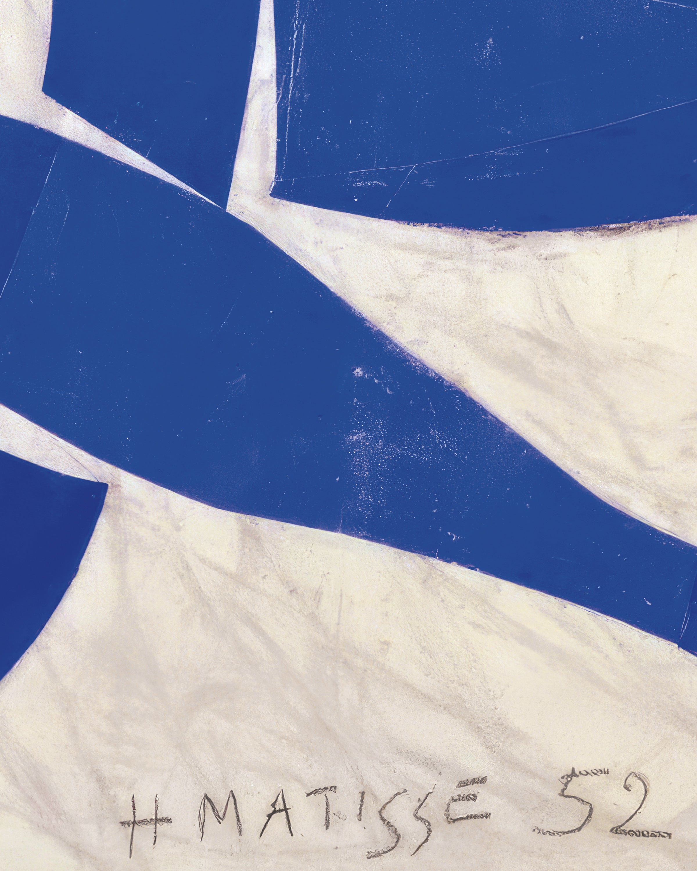 Matisse nu bleu série, affiches I à IV