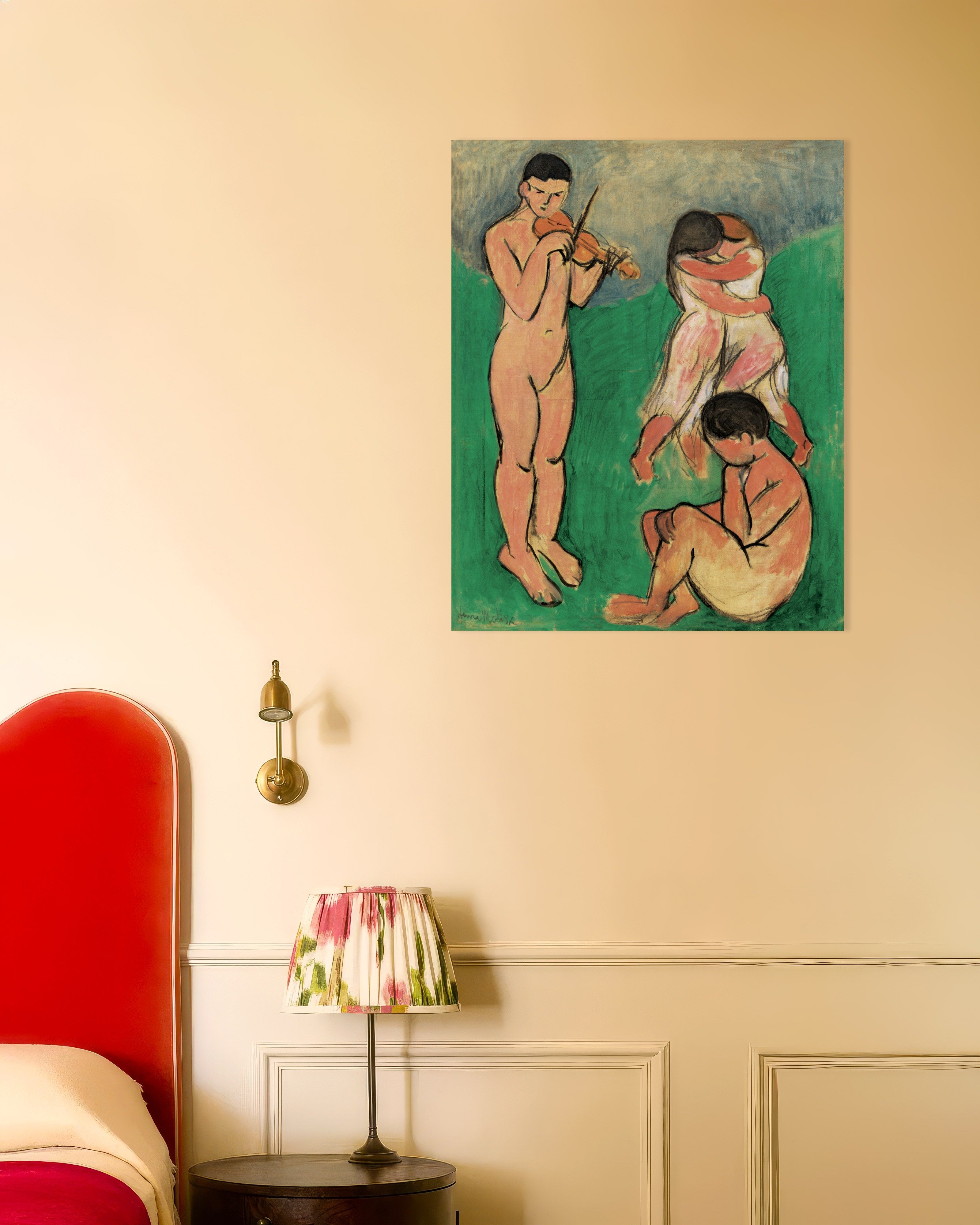 Poster of Music (1907) by Henri Matisse - Poster