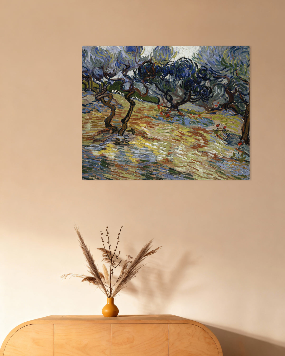 Poster de Les Oliviers (1889) de Vincent van Gogh