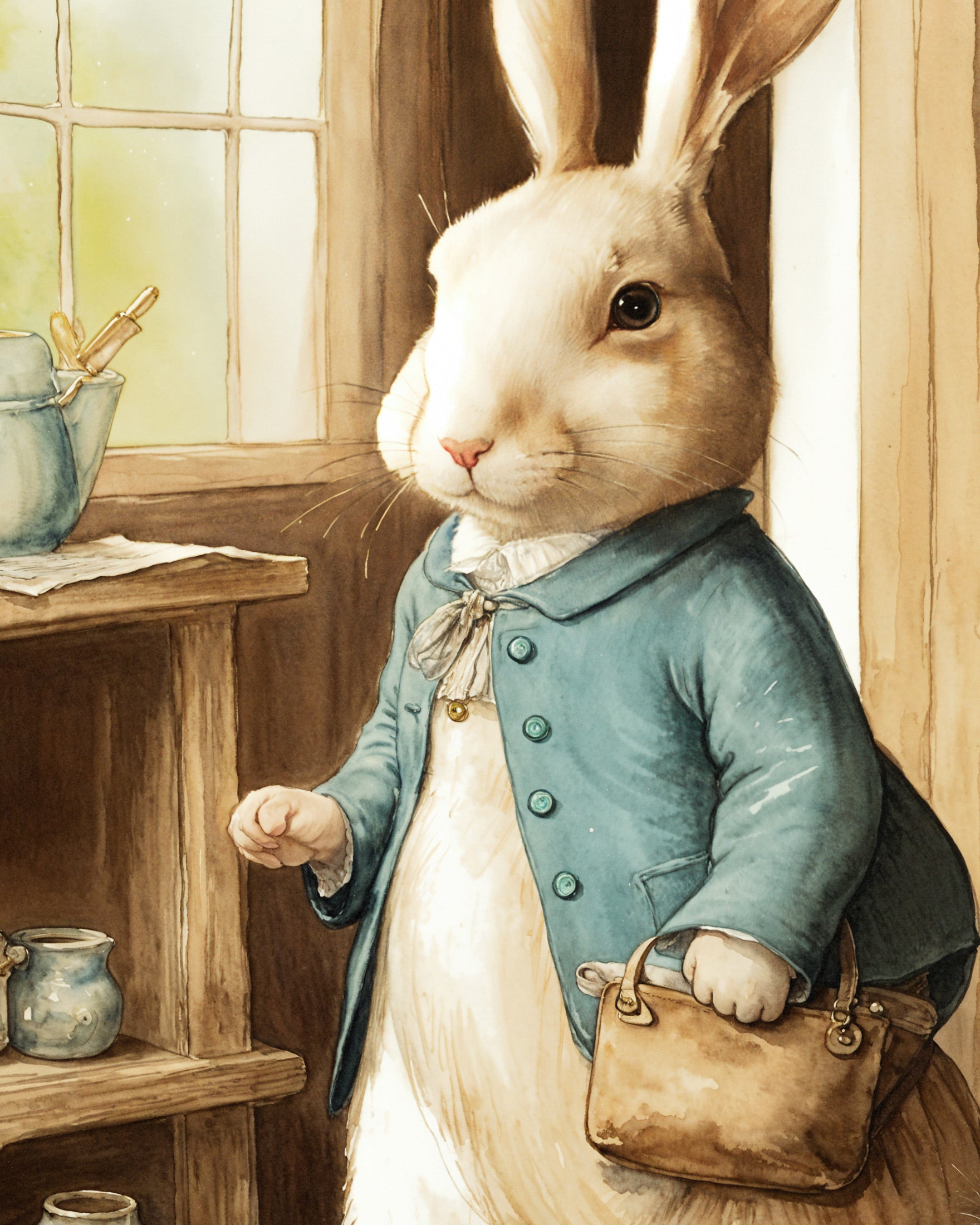 Affiche Pierre Lapin, hommage à Beatrix Potter