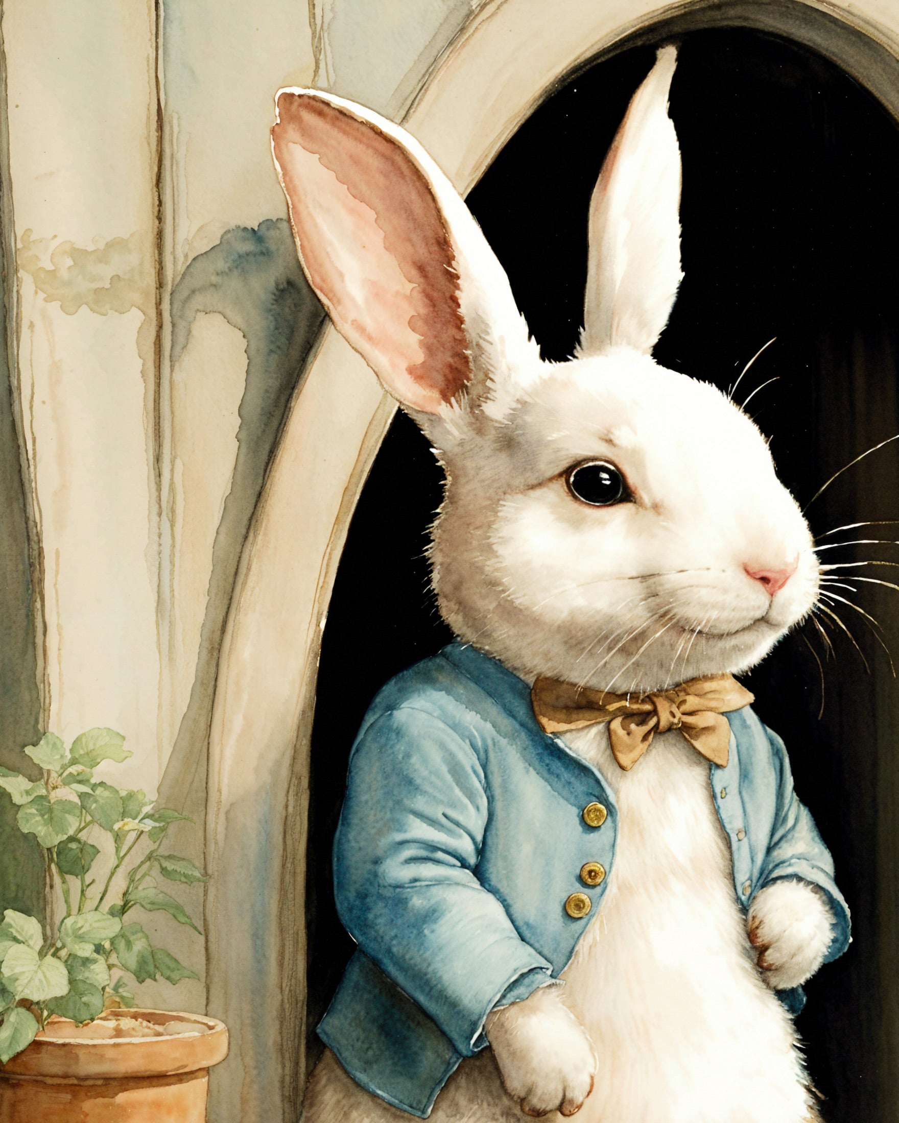 Poster Beatrix Potter, Le conte Pierre Lapin