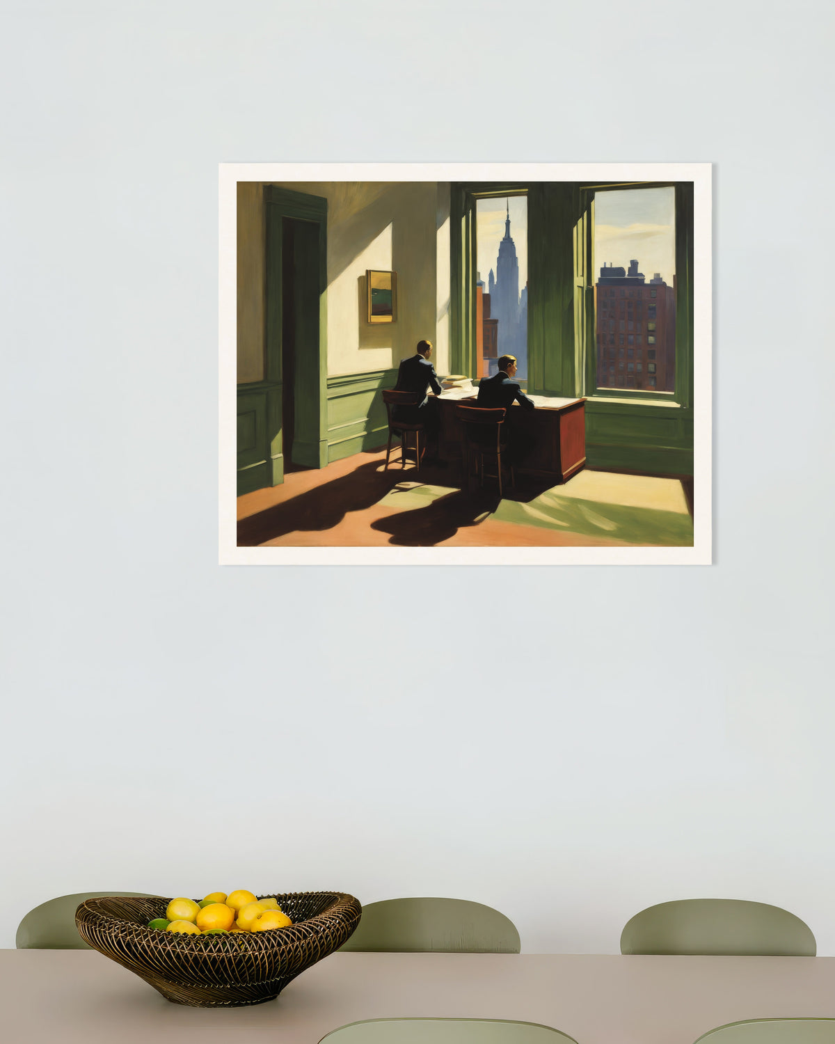 Poster de Peinture américaine réaliste du XXème siècle, New York city, poster