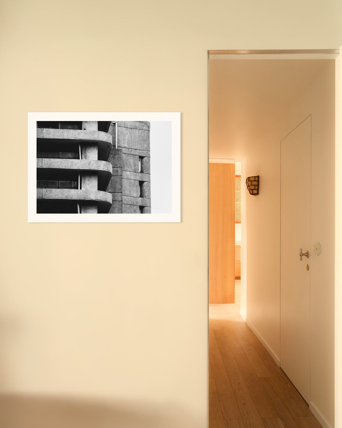Affiche « Dalles de balcon arrondies »