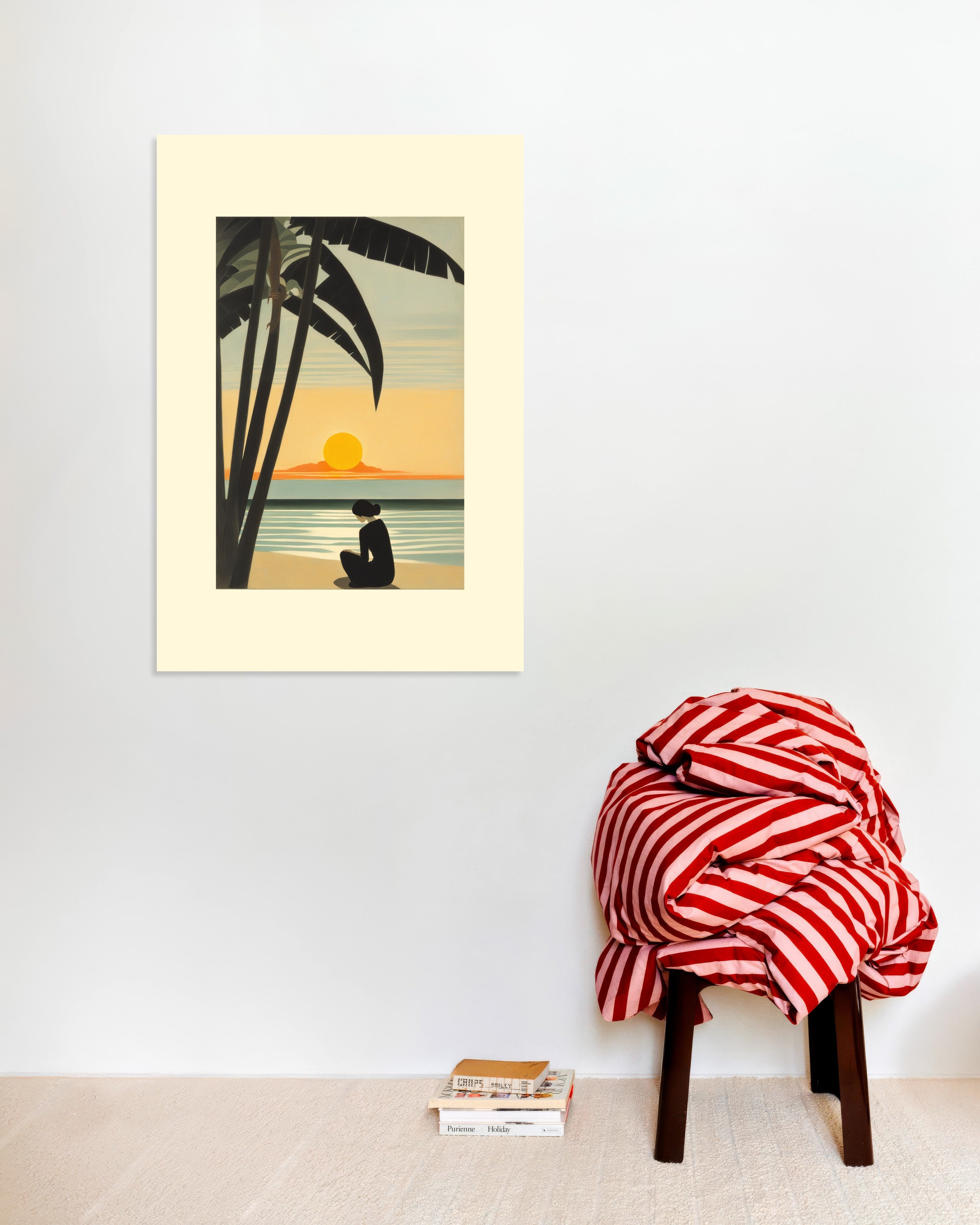 Poster of Soul's language, Baudelaire, no text