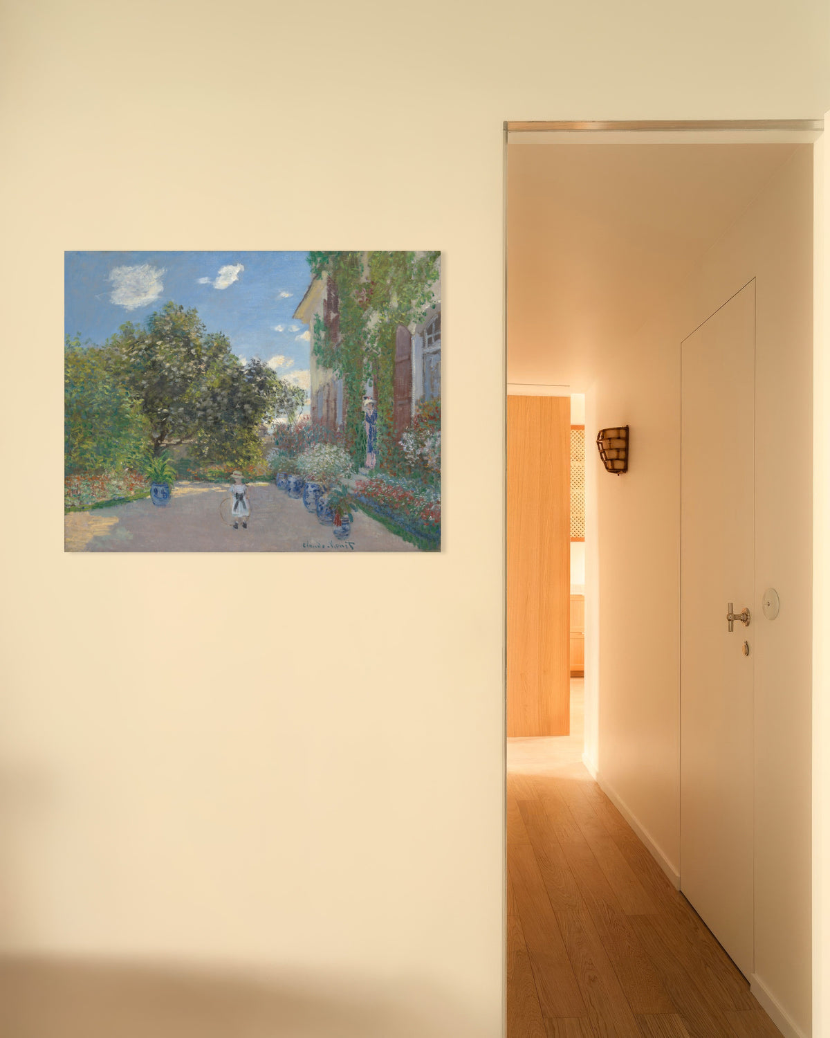 Affiche La Maison de l'artiste à Argenteuil (1873) de Claude Monet