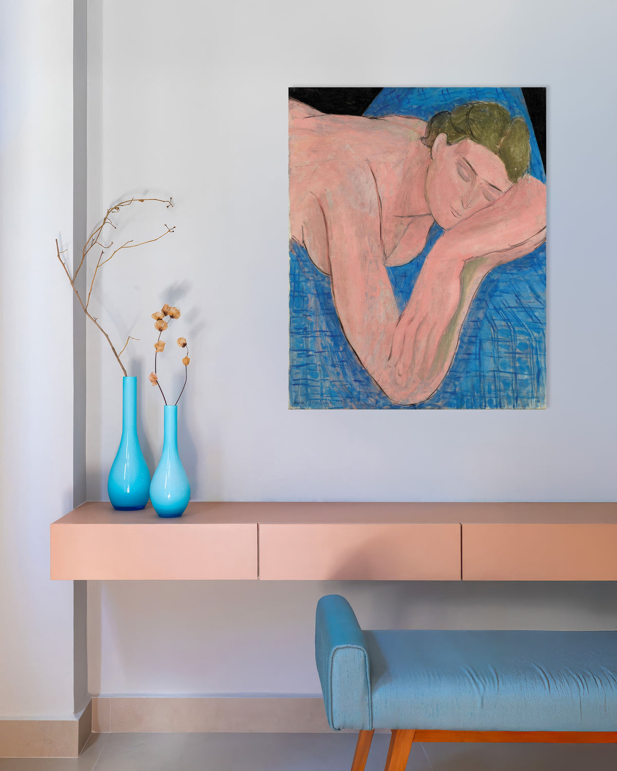 Poster représentant Le rêve (1935) par Henri Matisse, poster