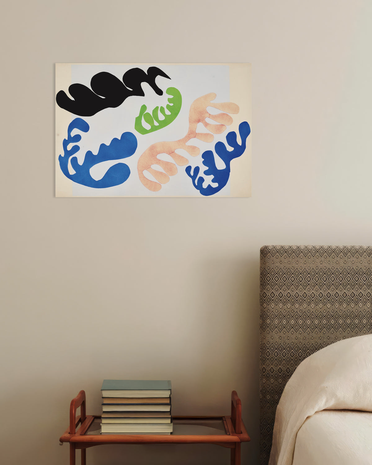 Poster de « Le Lagon en bleu et corail (Jazz, 1947) de Henri Matisse »