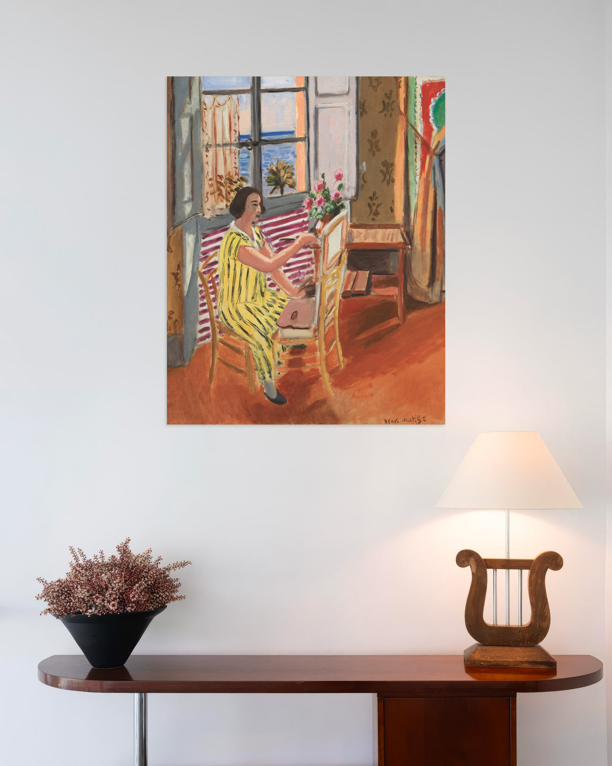 Poster de La Séance du matin (1924), de Henri Matisse