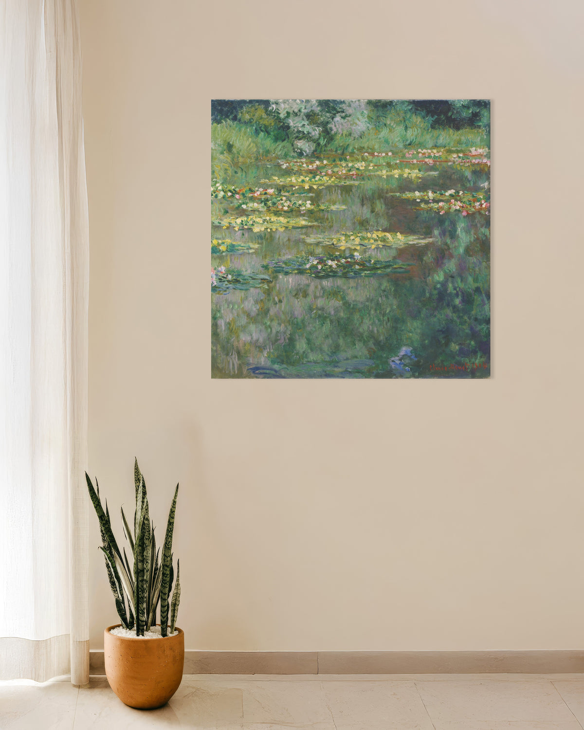 Affiche Le Bassin aux nymphéas (1904) de Claude Monet