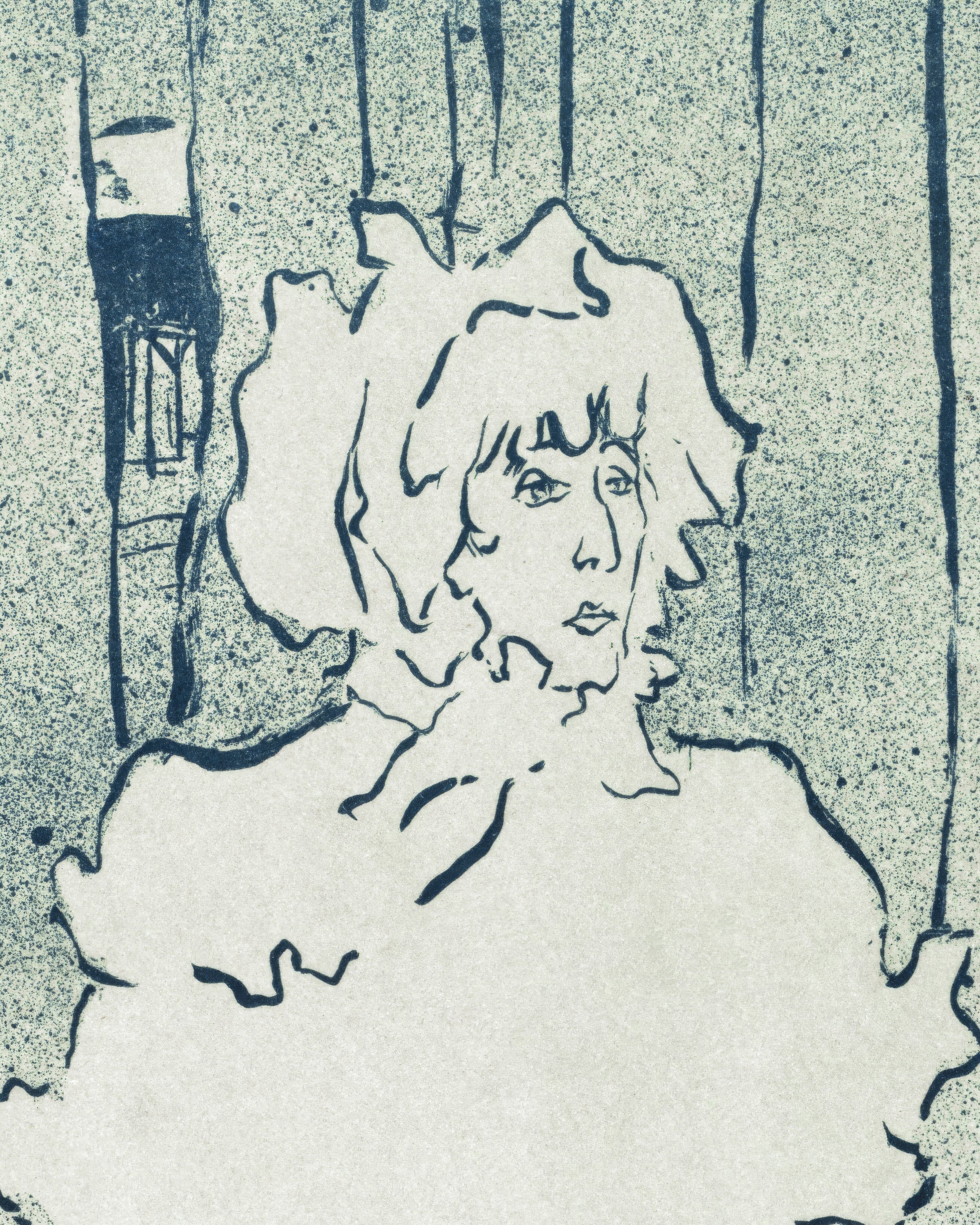 Le Chatelaine ou le Tocsin (1895) par Henri de Toulouse-Lautrec Poster