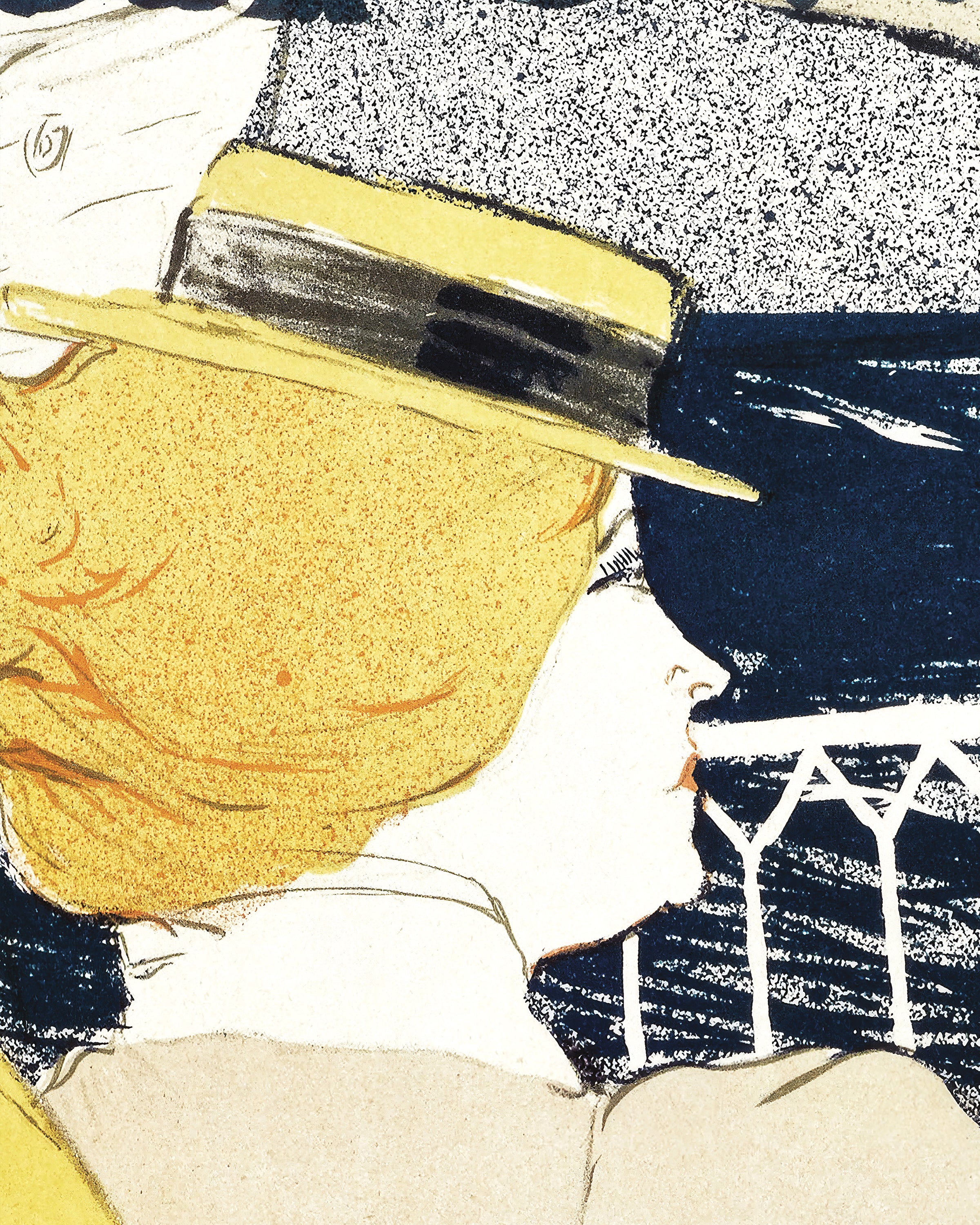 Salon des Cent, poster (1896) par Henri de Toulouse-Lautrec