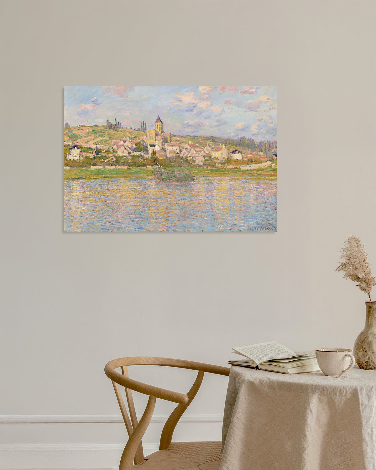 Affiche Vétheuil de Claude Monet