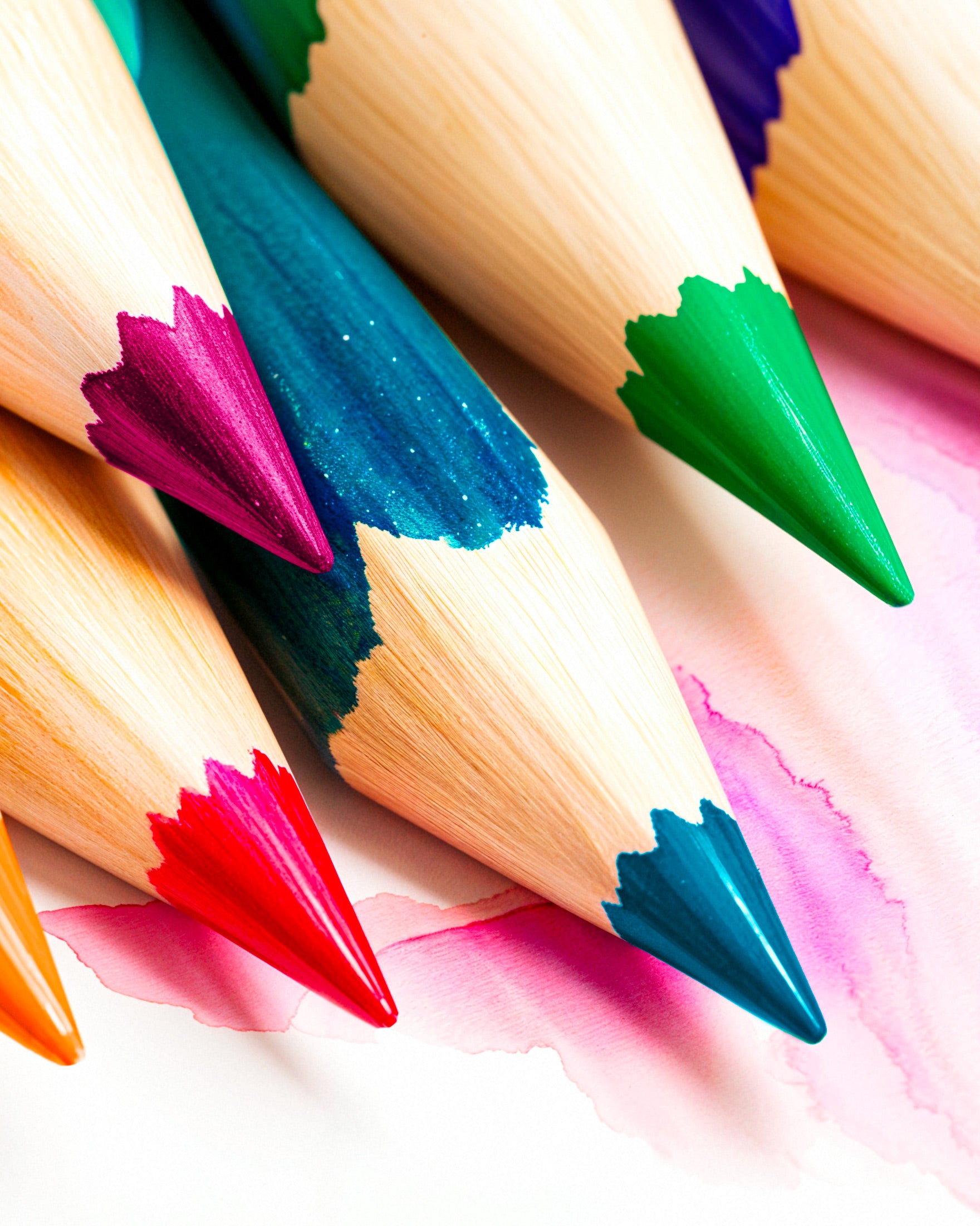 Crayon de couleur aquarellable - Affiche