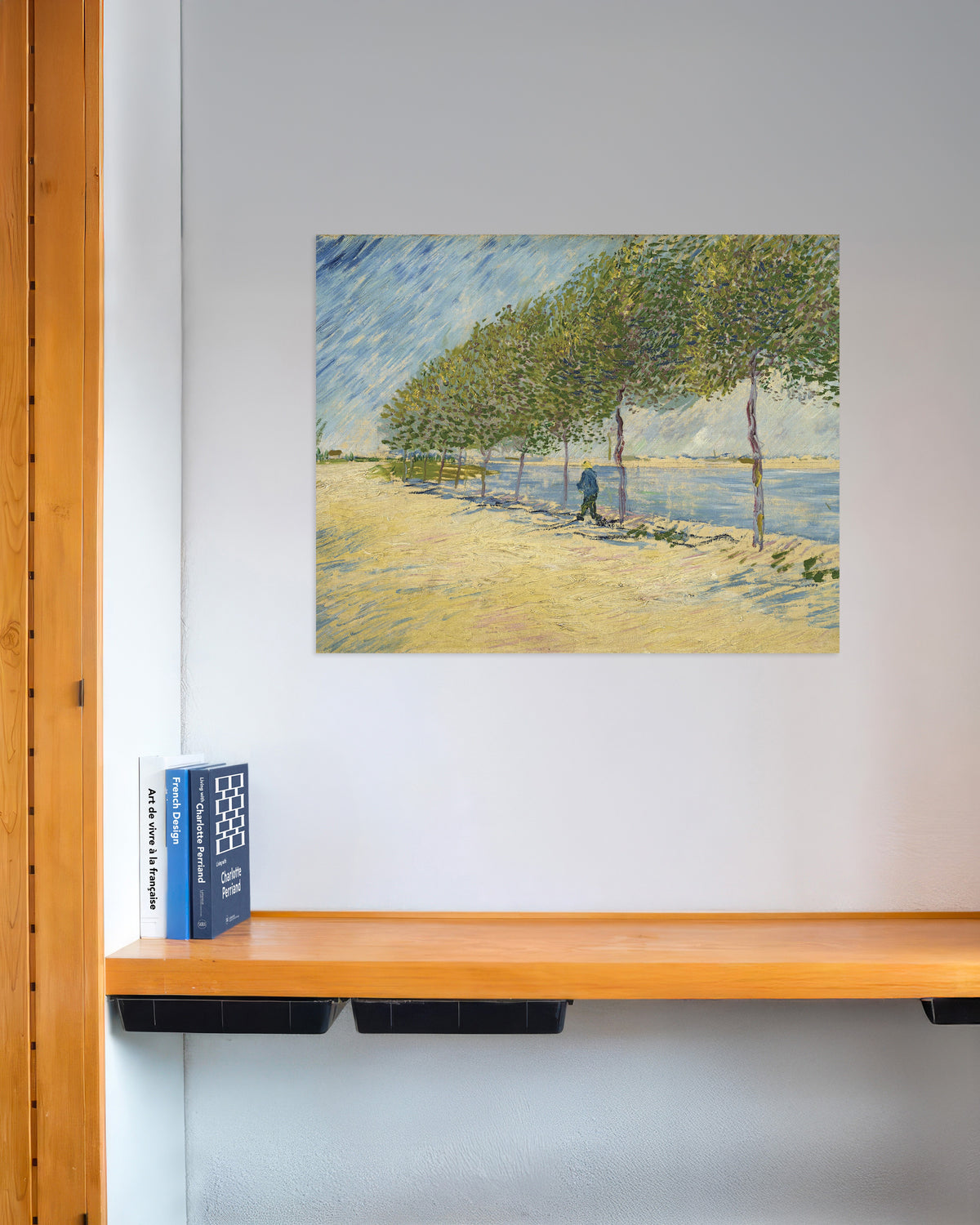 Poster Le long de la Seine (1887), de Vincent van Gogh