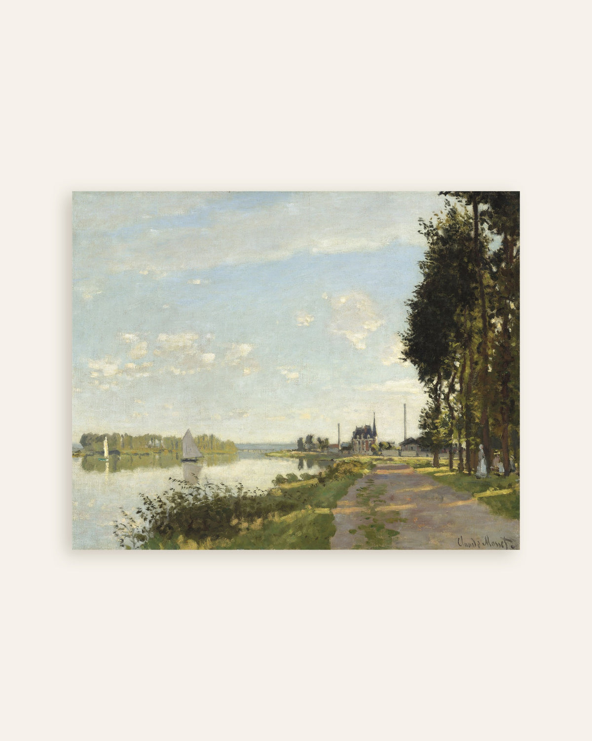 Affiche Argenteuil (vers 1872) de Claude Monet, miniature