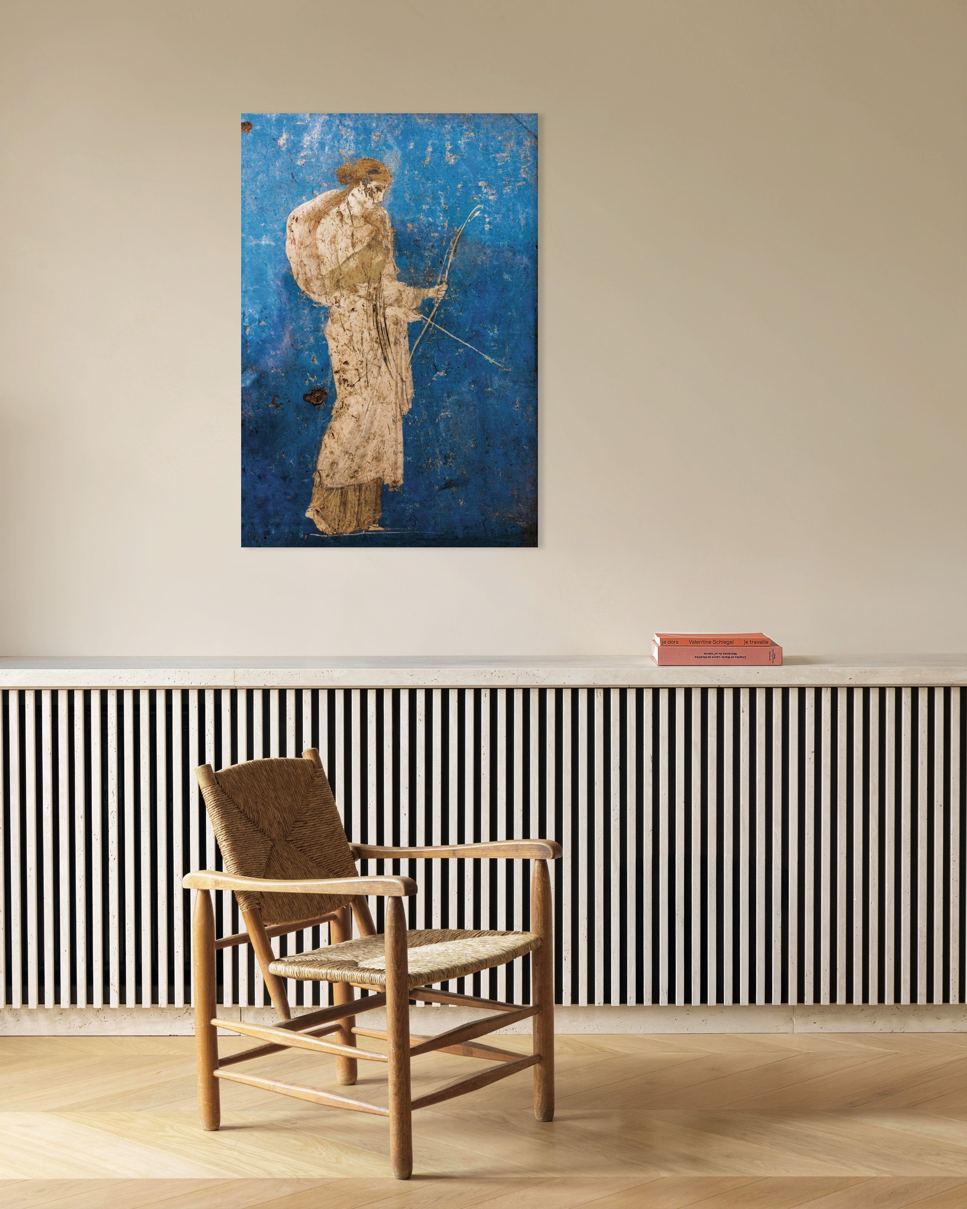 Poster of Artemis Wall Fresco – Roman Mural Poster