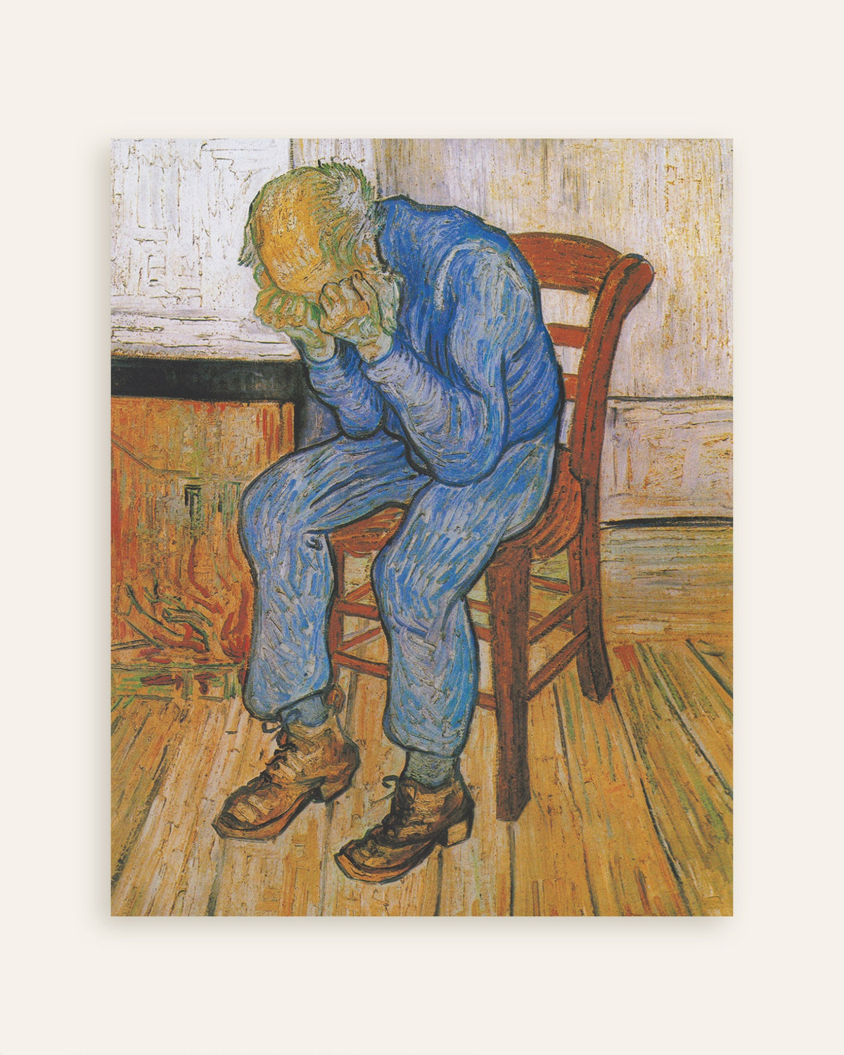 Poster de À la porte de l’éternité (1890), de Vincent van Gogh, vignette
