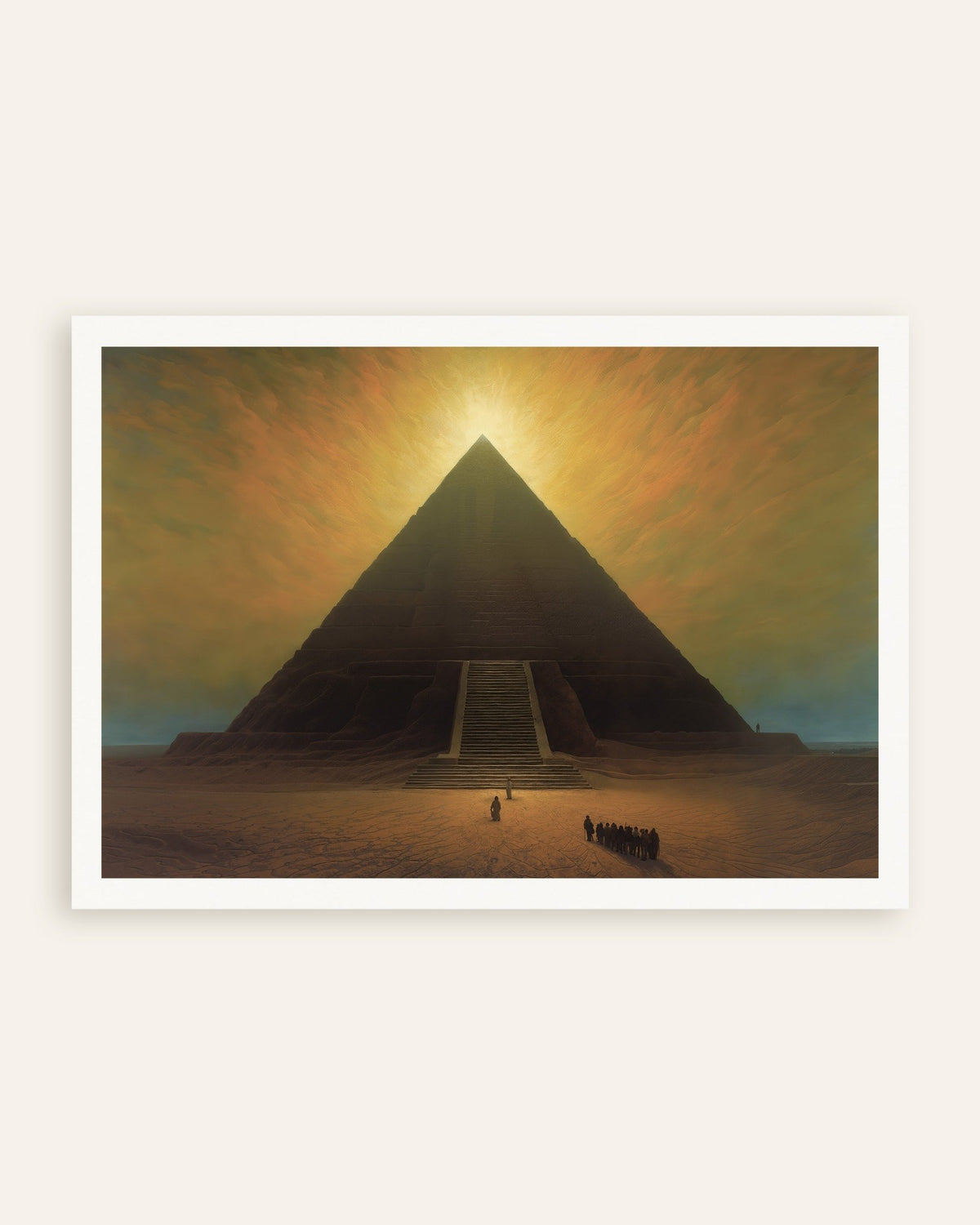 Poster of Atmospheric, dark and mystical, The Great Pyramid - Poster, thumbnail