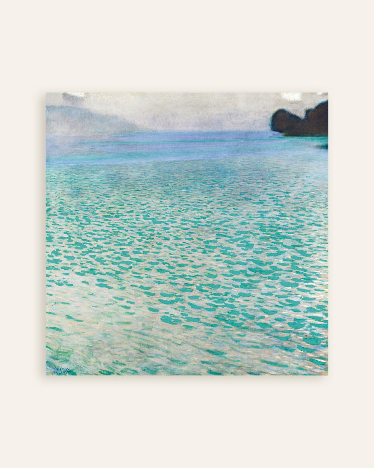 Affiche Attersee (1900) de Gustav Klimt, miniature