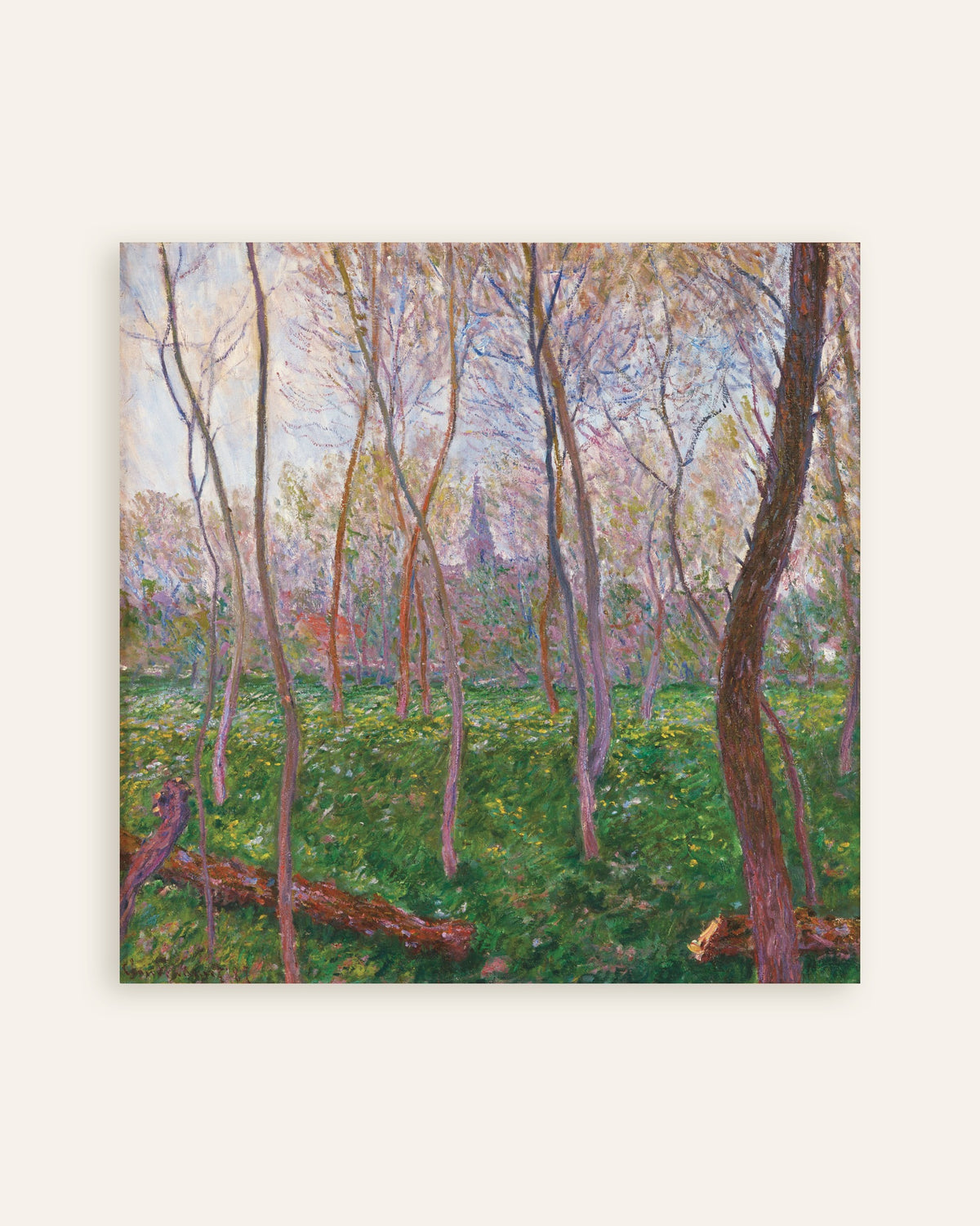 Affiche Bennecourt (1887) de Claude Monet, miniature