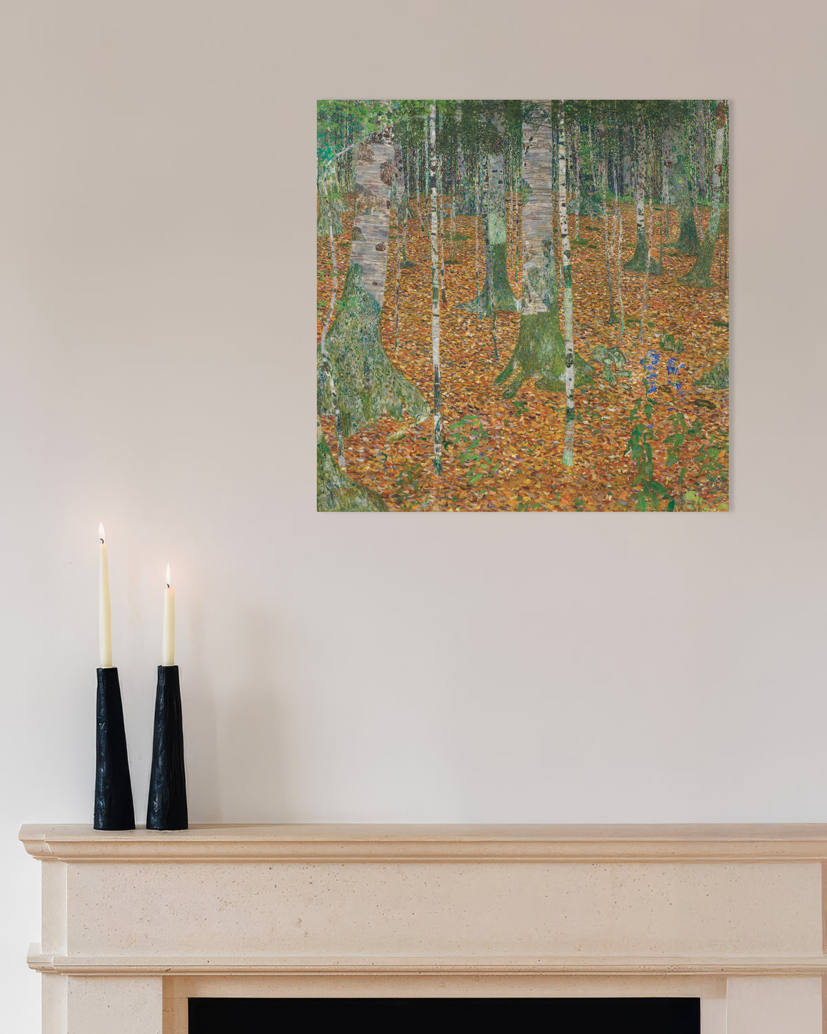 Affiche Forêt de bouleaux (1903) de Gustav Klimt