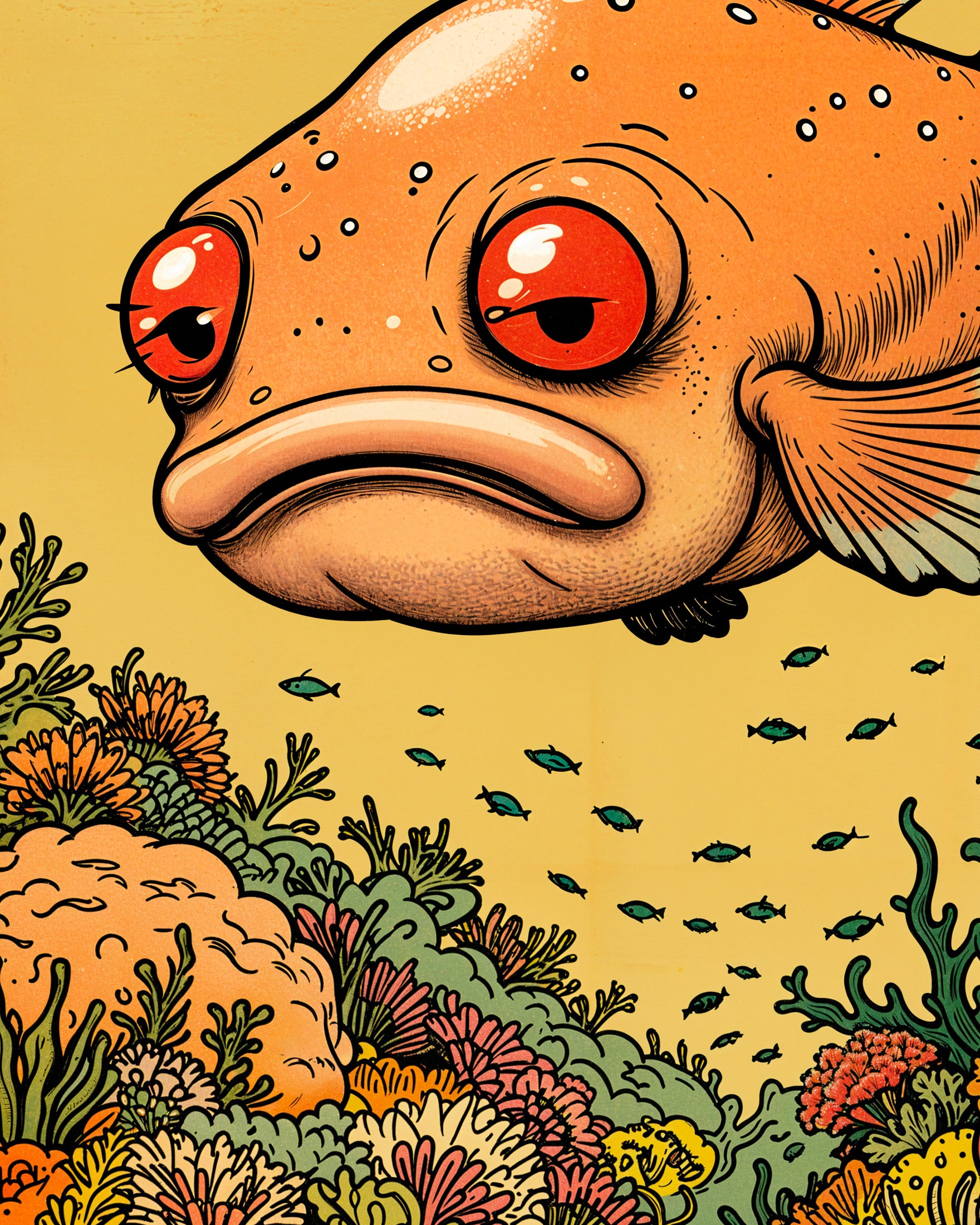 Blobfish - Affiche
