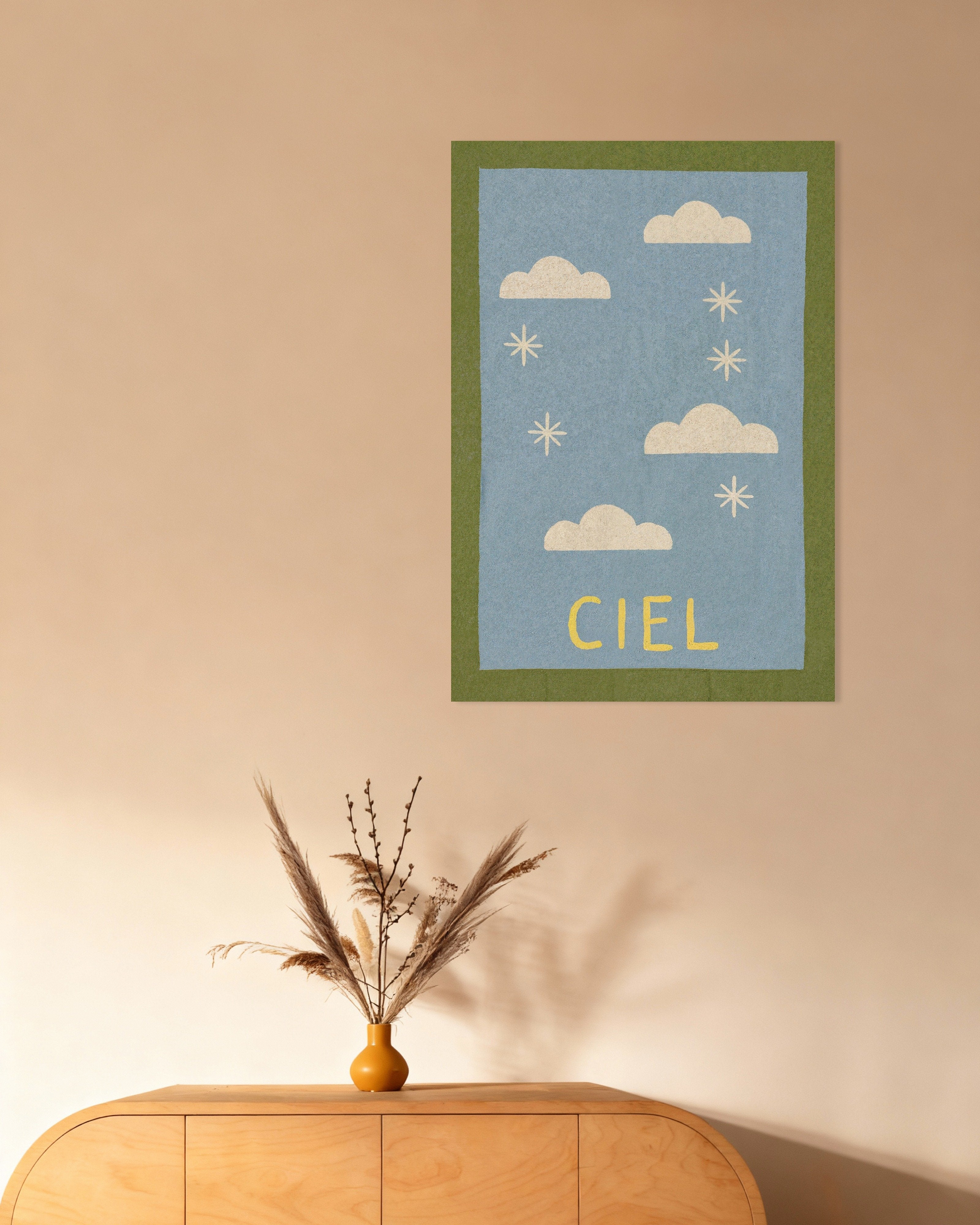 Poster of Ciel - Clouds and Stars Poster