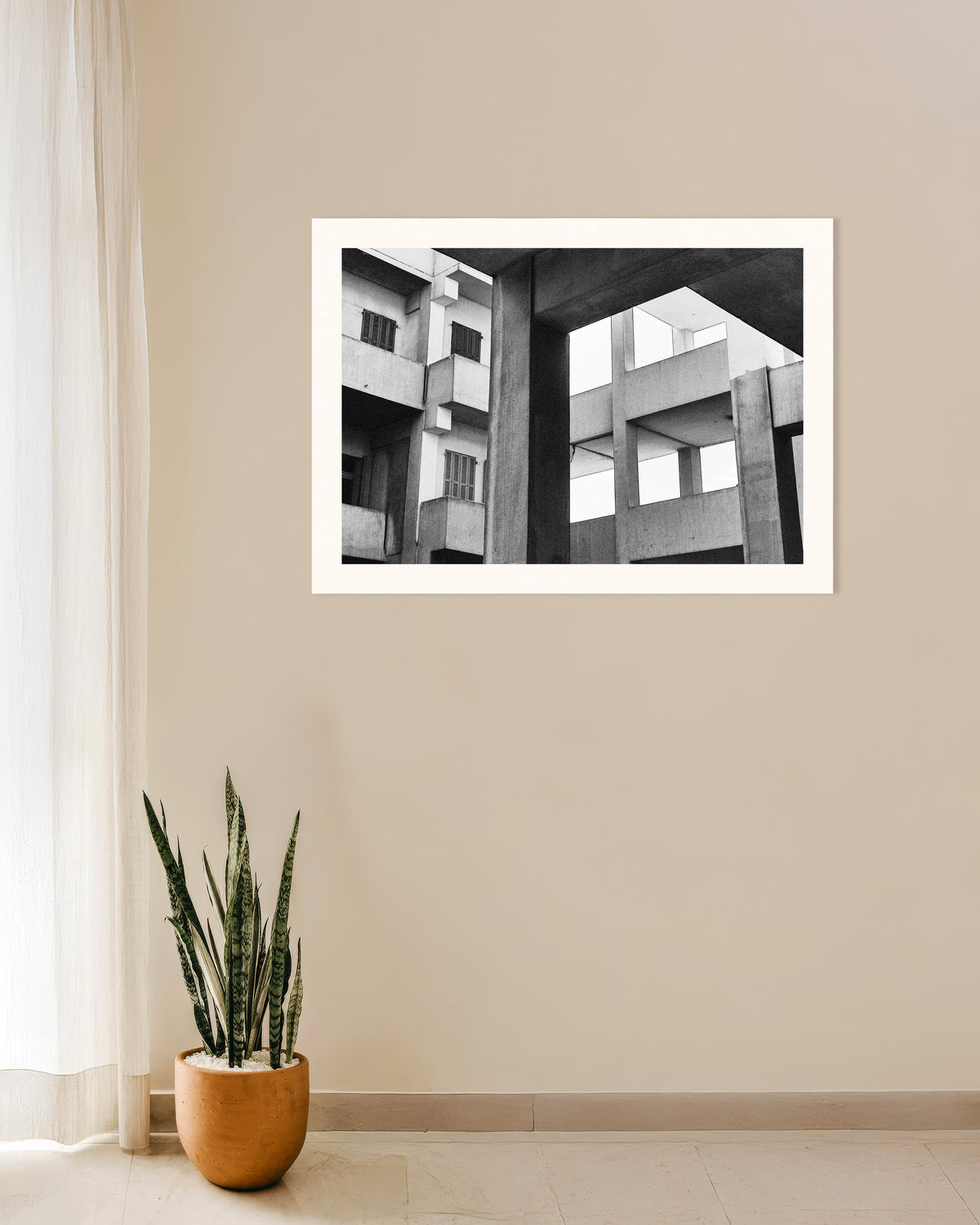 Affiche « Encadrements et volets en béton »
