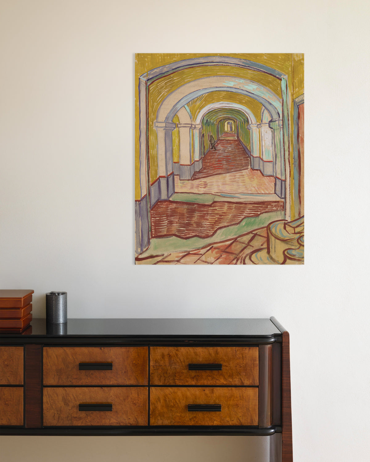 Poster de Corridor de l’asile (1889) de Vincent van Gogh