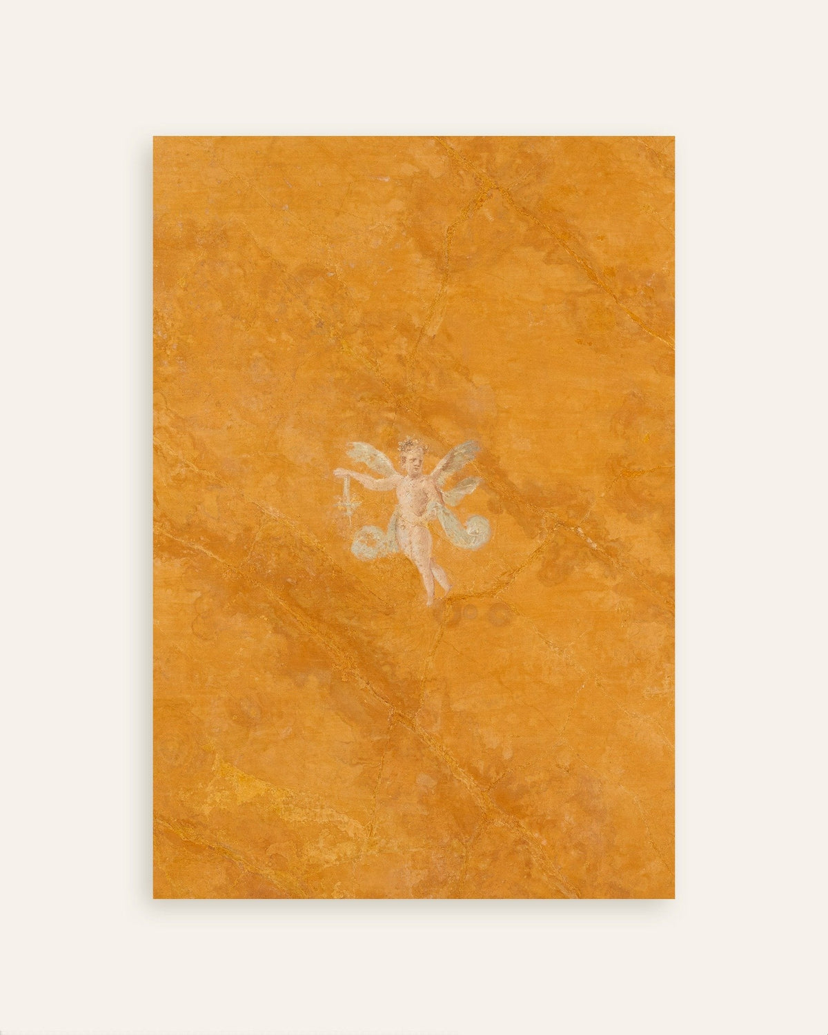 Affiche de la fresque de Cupidon de Boscoreale, près de Pompéi
